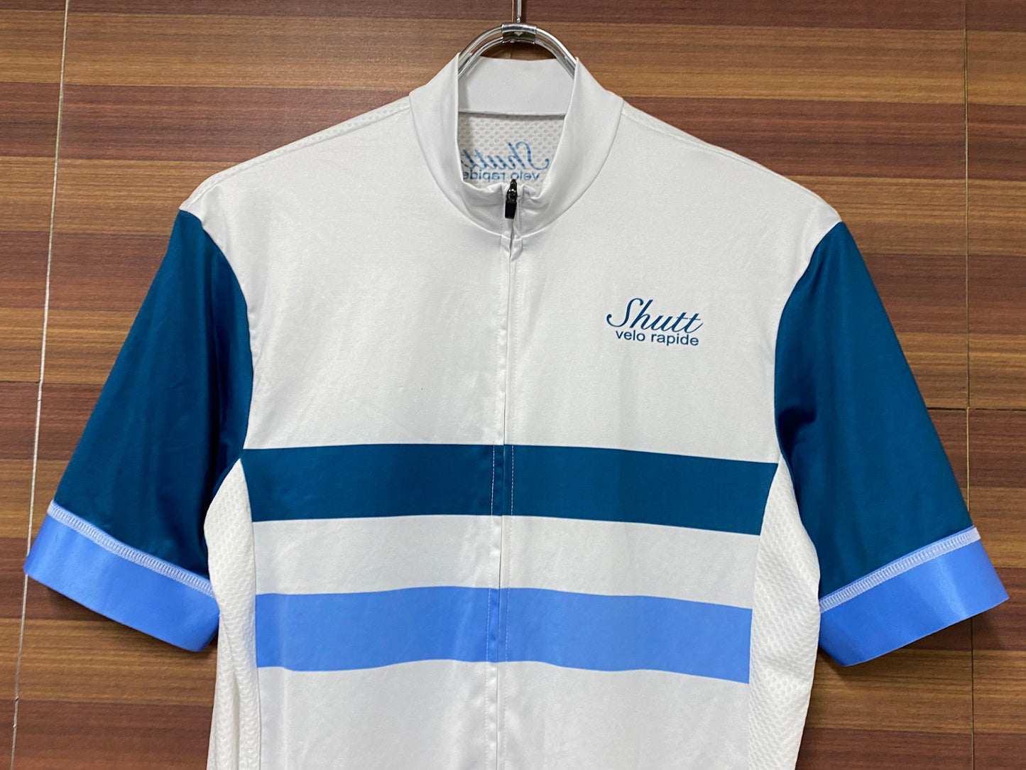 IO552 Shutt velo rapide 半袖 サイクルジャージ 白 XL