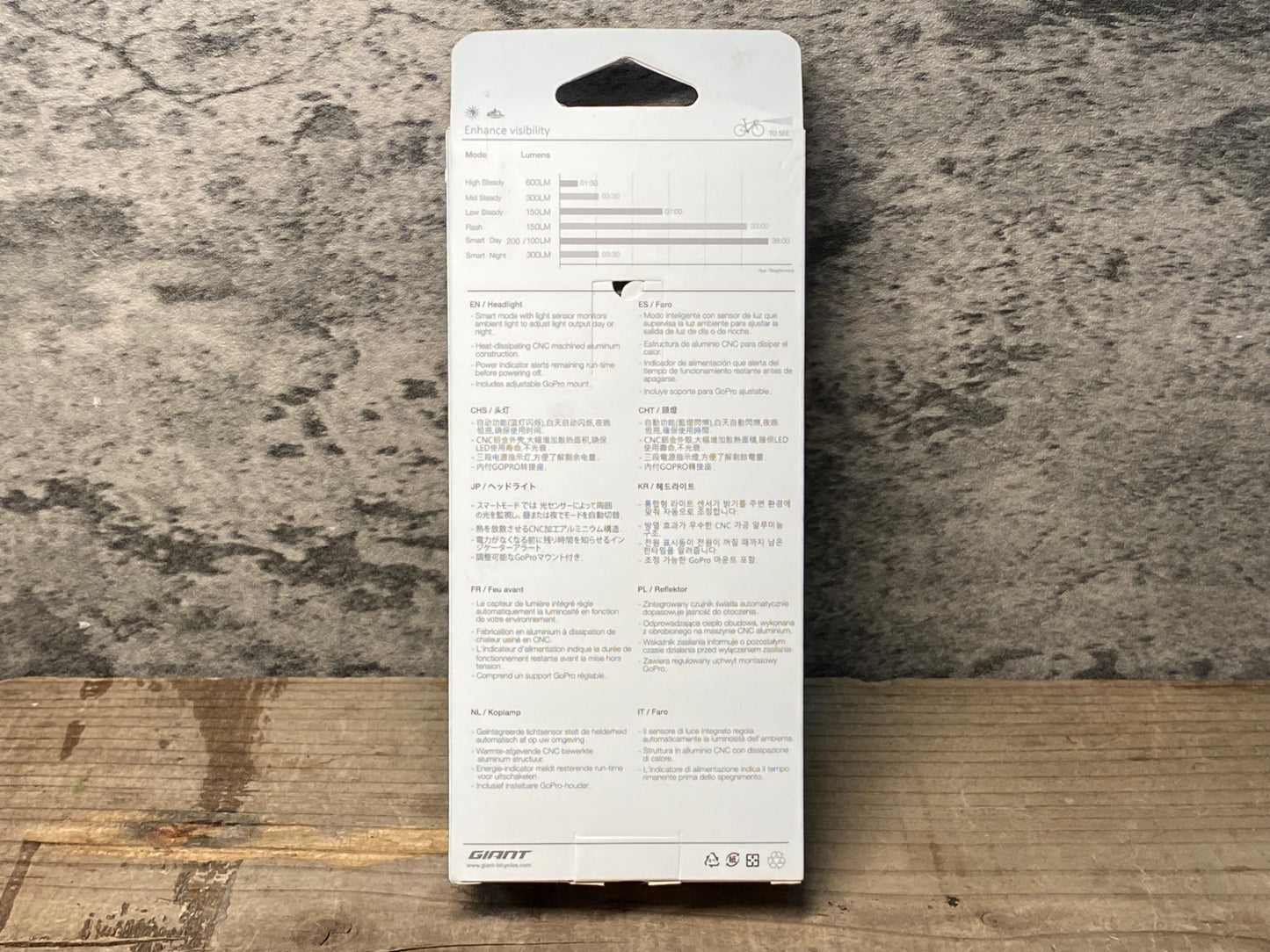 IV766 ジャイアント GIANT RECON HL 600 フロントライト