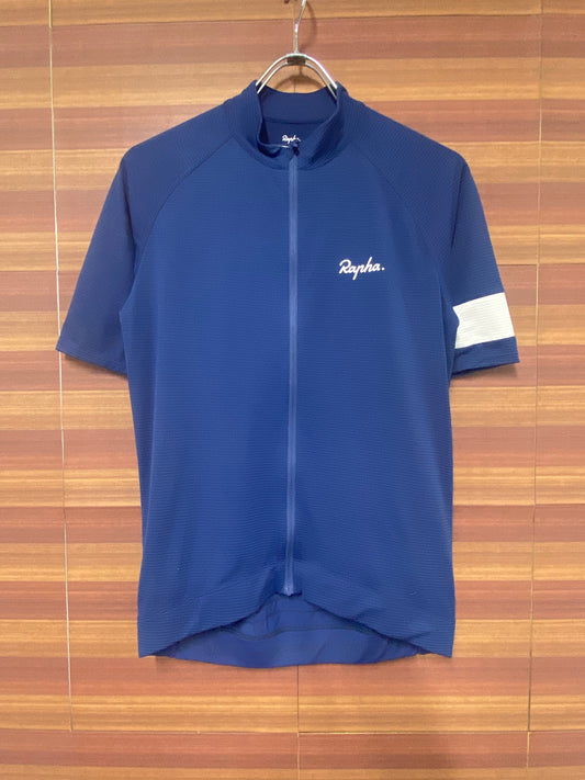 IN214 ラファ Rapha CORE LIGHTWEIGHT JERSEY 半袖 サイクルジャージ 青 M