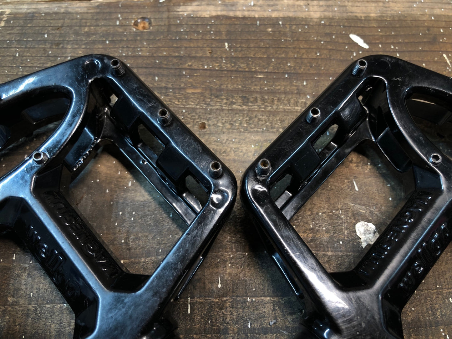 HB495 ウェルゴ wellgo MG-1 フラットペダル 黒