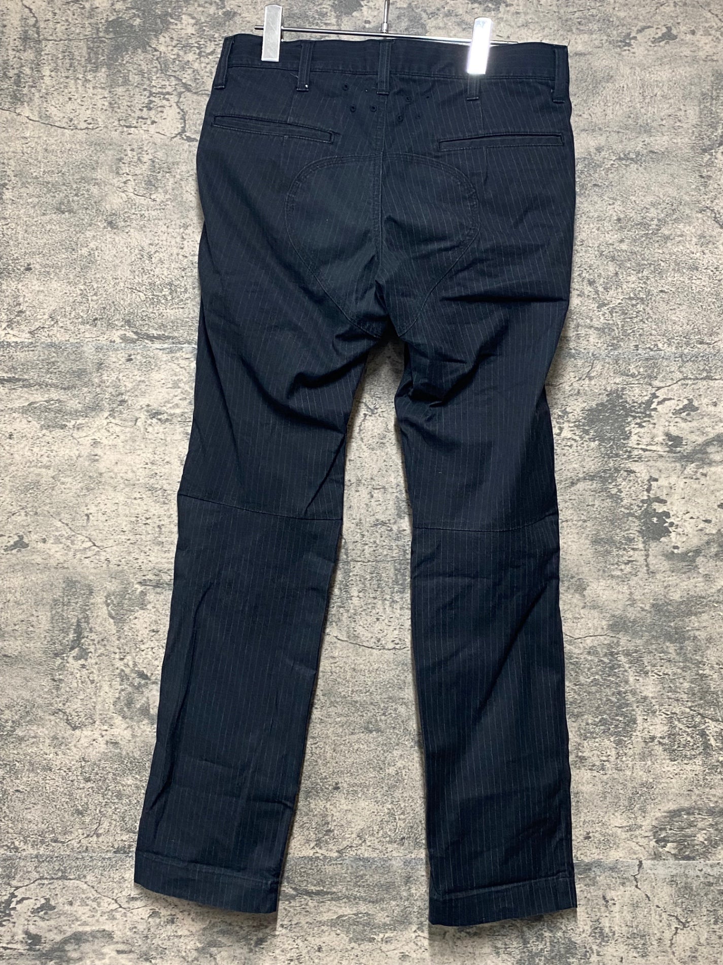 JB780 リンプロジェクト rin project サイクルパンツ ストライプ 紺 M