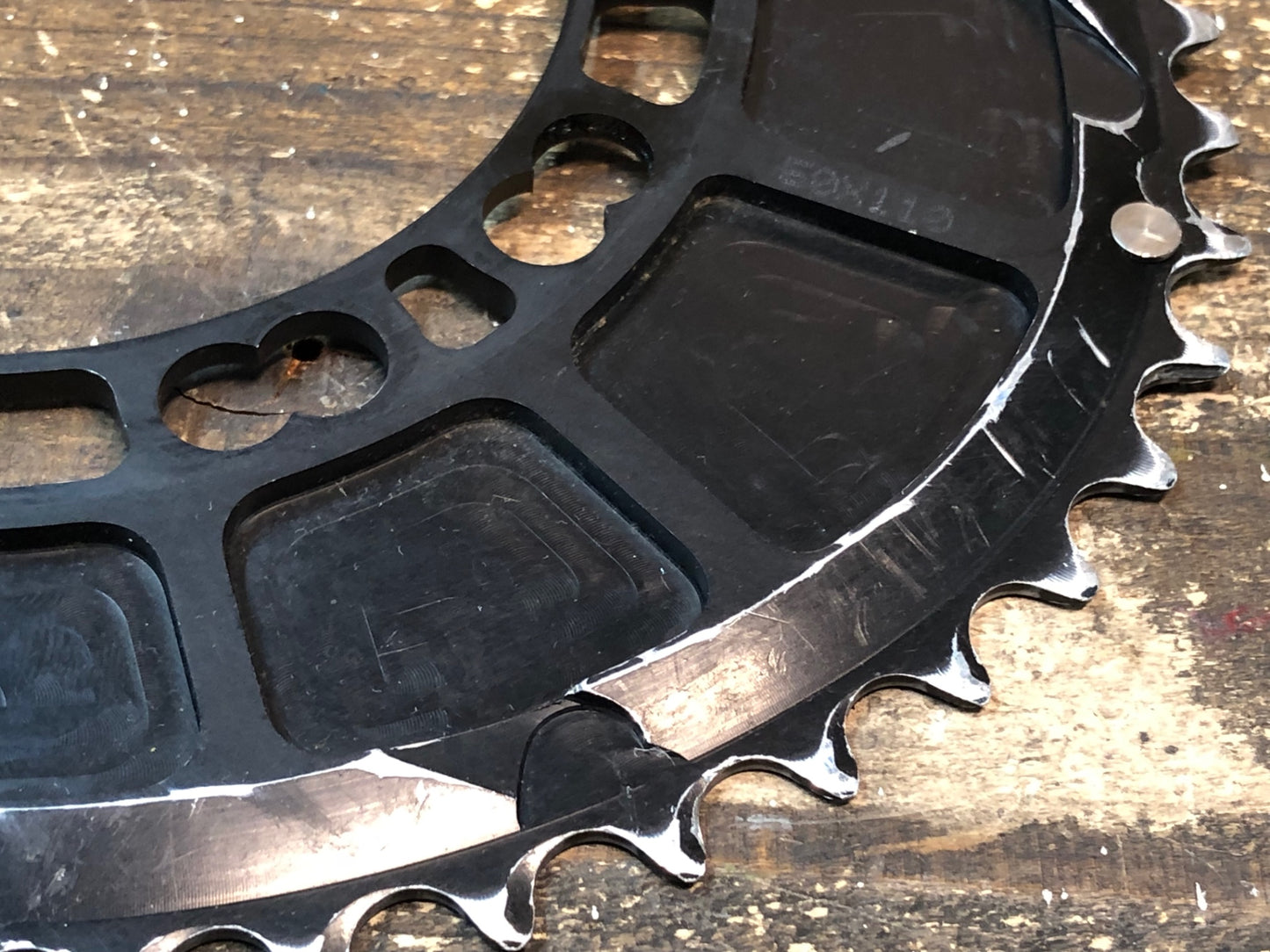 IV264 ローター ROTOR Q-RINGS 50T BCD110mm 5アーム FLAG EDITION JAPAN