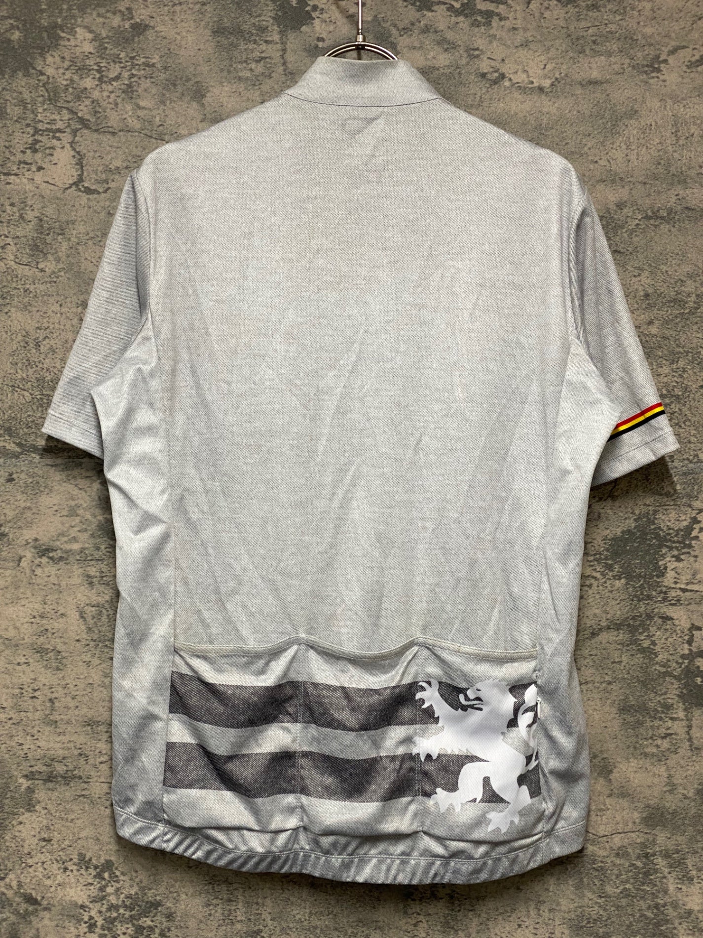 JB431 カペルミュール Kapelmuur 半袖サイクルジャージ Lサイズ 灰色