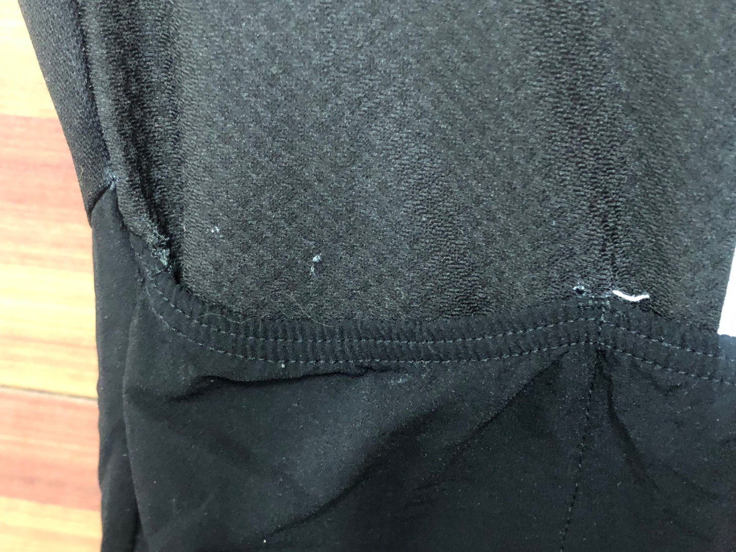 IM948 カステリ CASTELLI ロッソコルサ ROSSOCORSA 半袖 サイクルジャージ 黒 L ※ほつれ