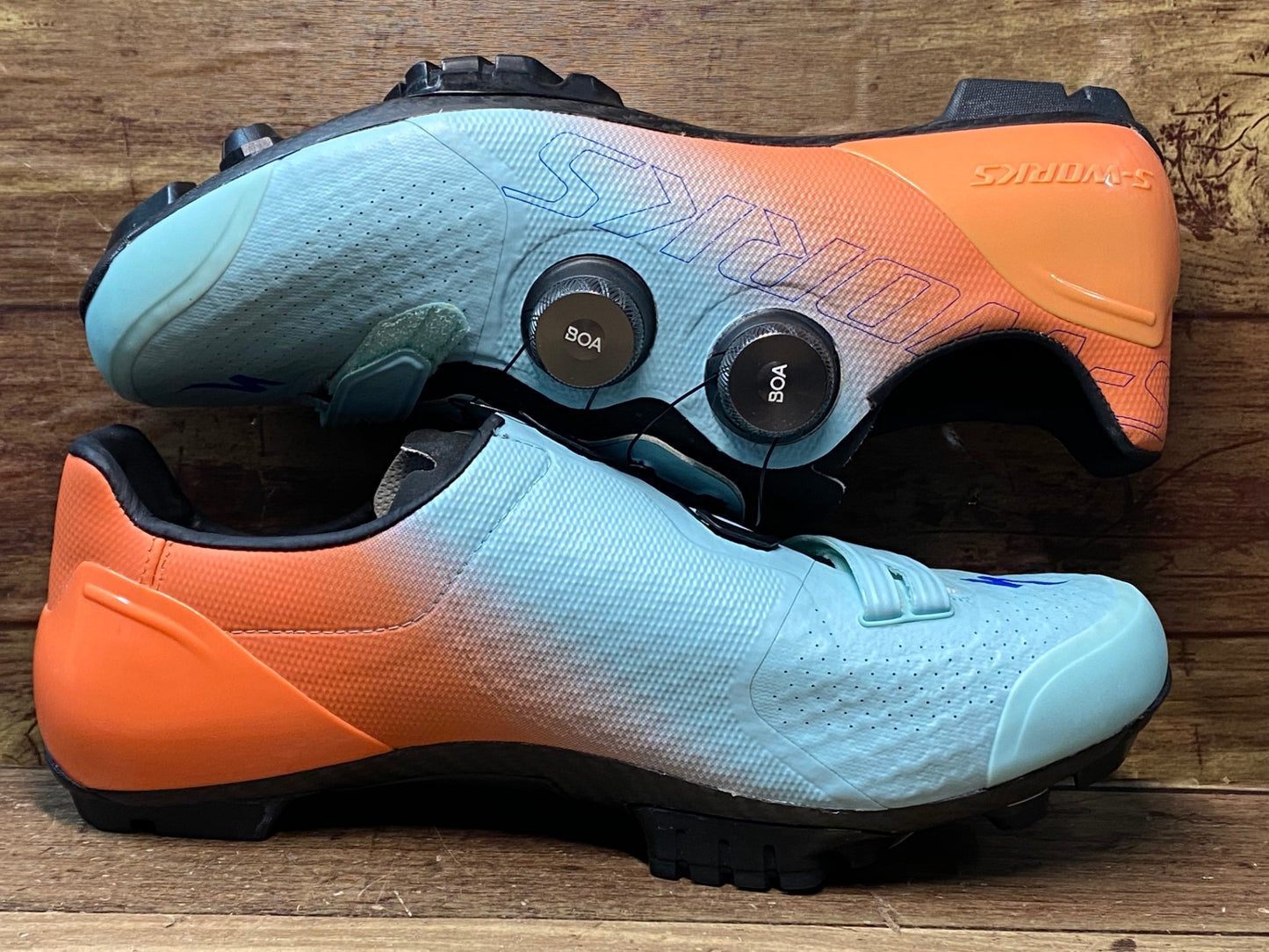 IN780 スペシャライズド SPECIALIZED S-WORKS レーコン RECON MTB SHOE ビンディングシューズ ARCTBLU_VIVCRL_SKYBLU SPD EU42