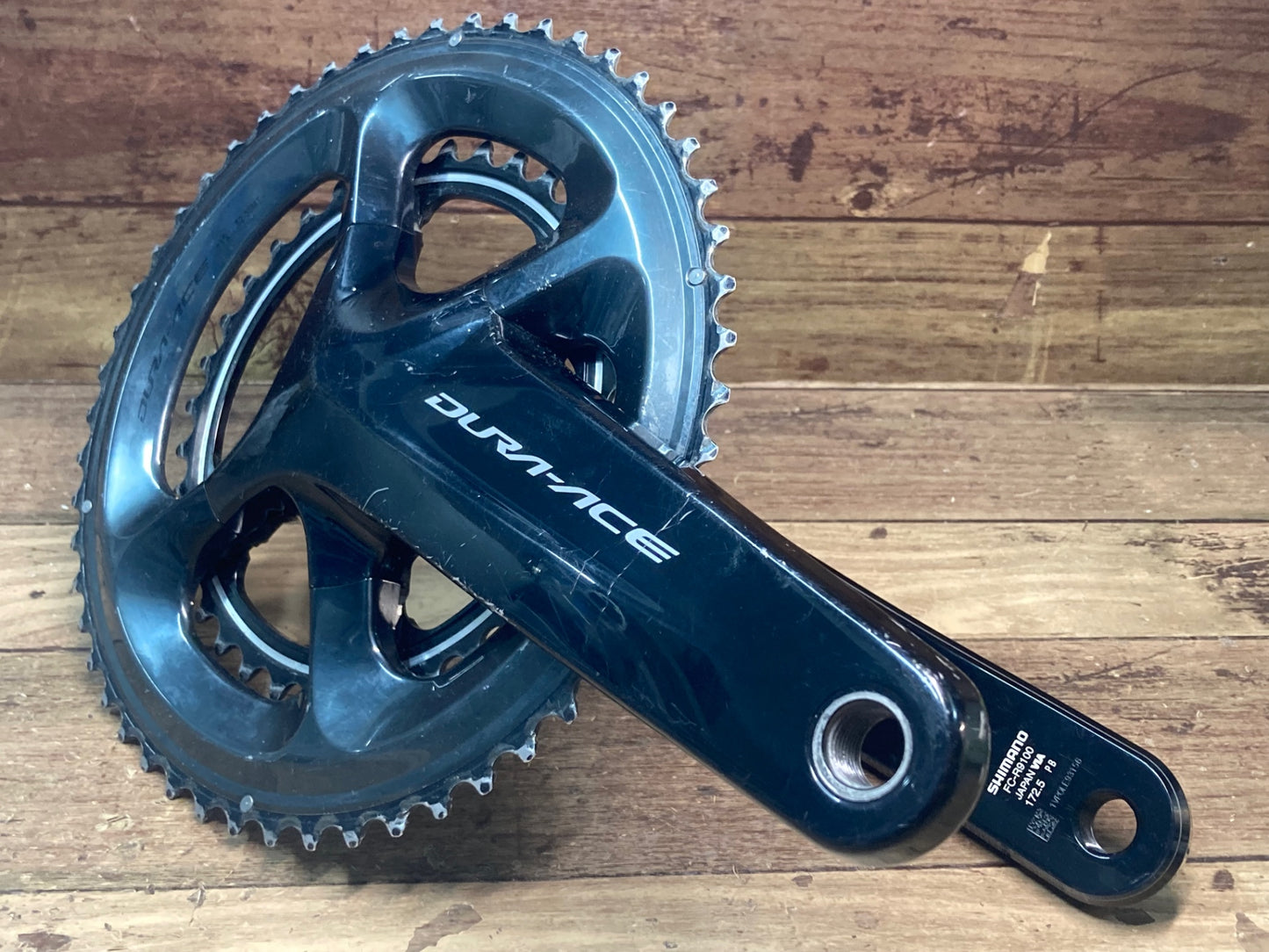 IF793 シマノ SHIMANO デュラエース DURA-ACE FC-R9100 クランクセット 172.5mm 52/36T 11S 点検OK