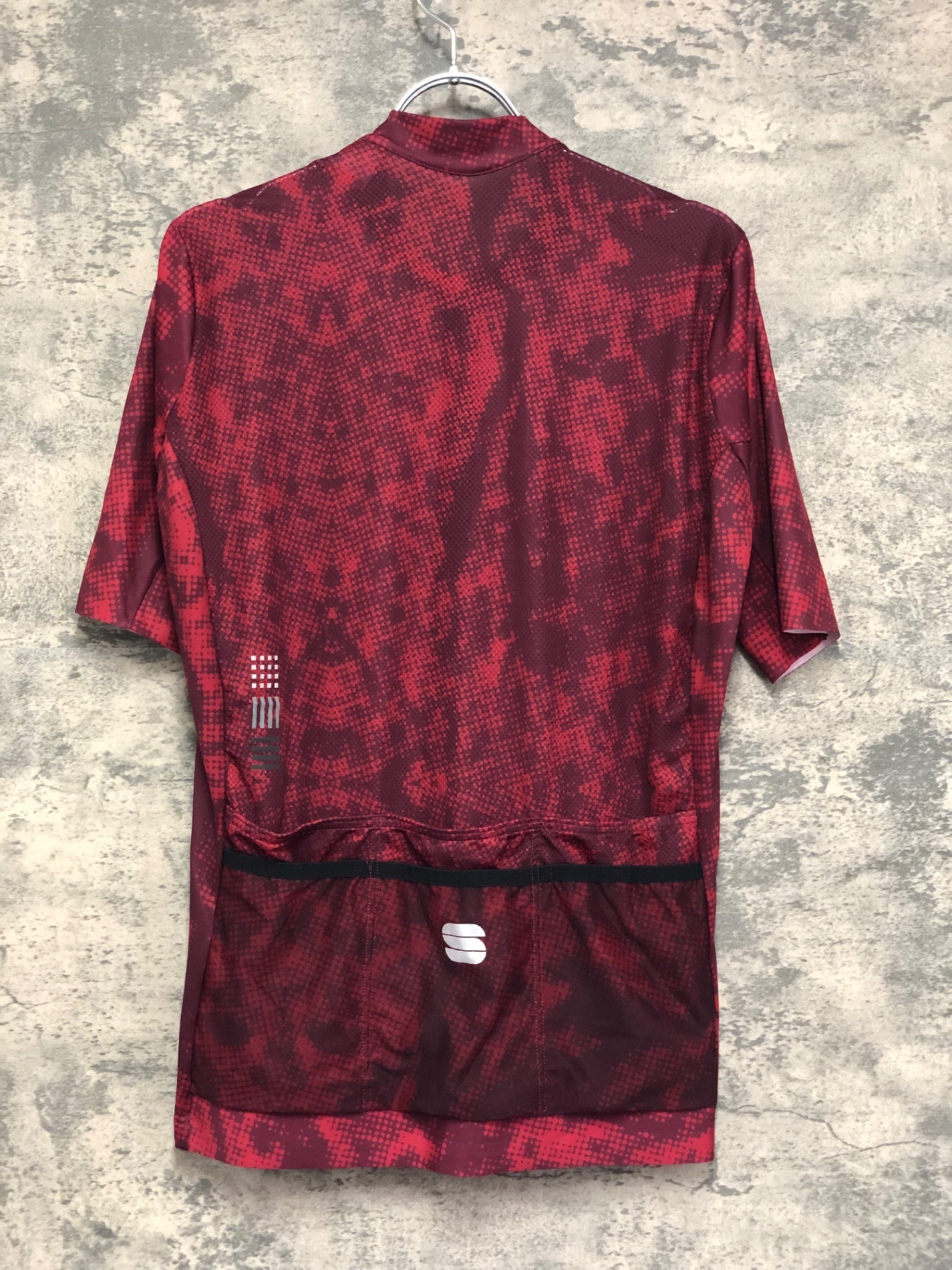 IV571 スポーツフル sportful 半袖サイクルジャージ 赤 L