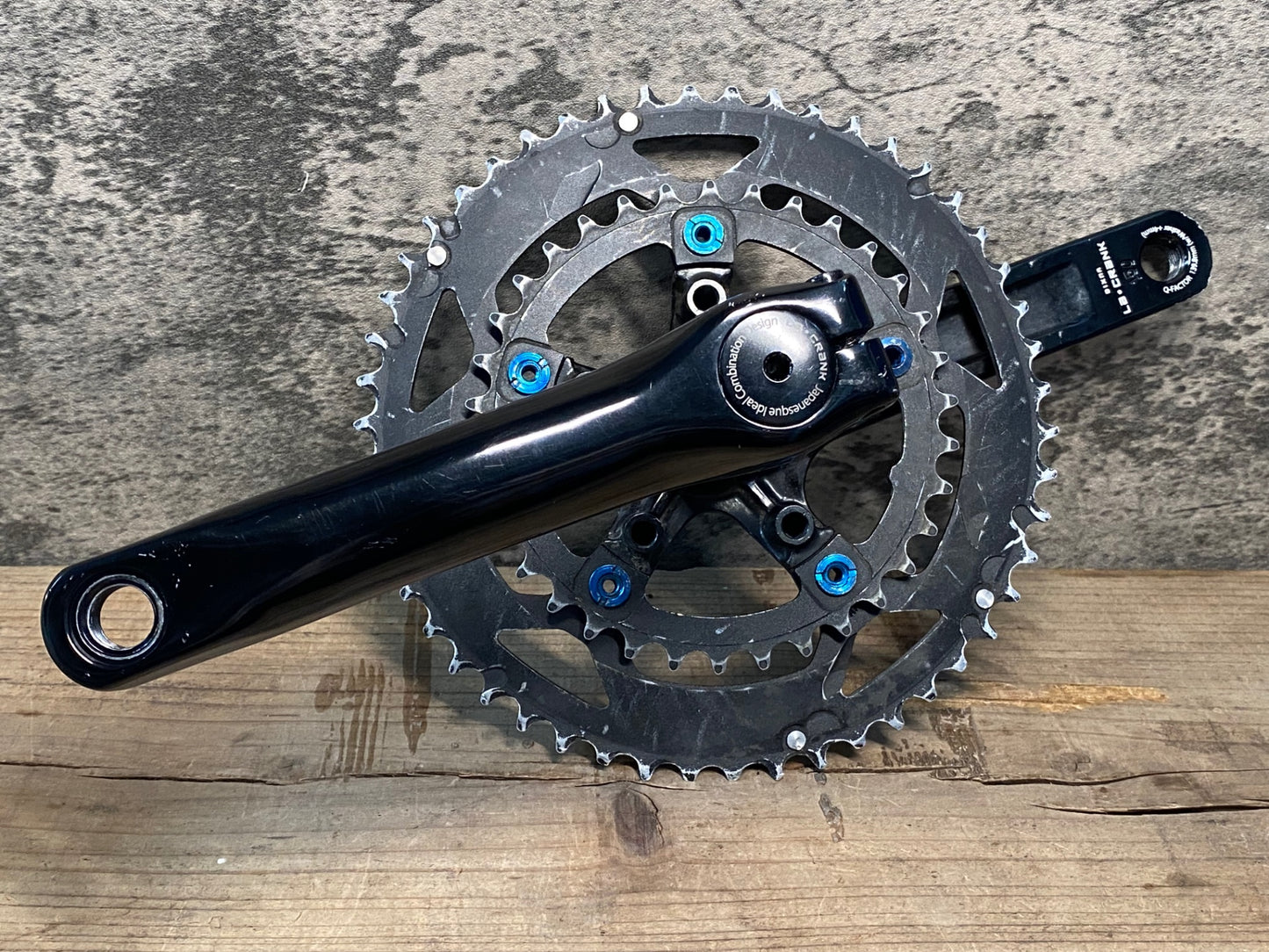 IR976 ディズナ DIXNA ラ・クランク LA・CRANK クランクセット 50/34T 150mm