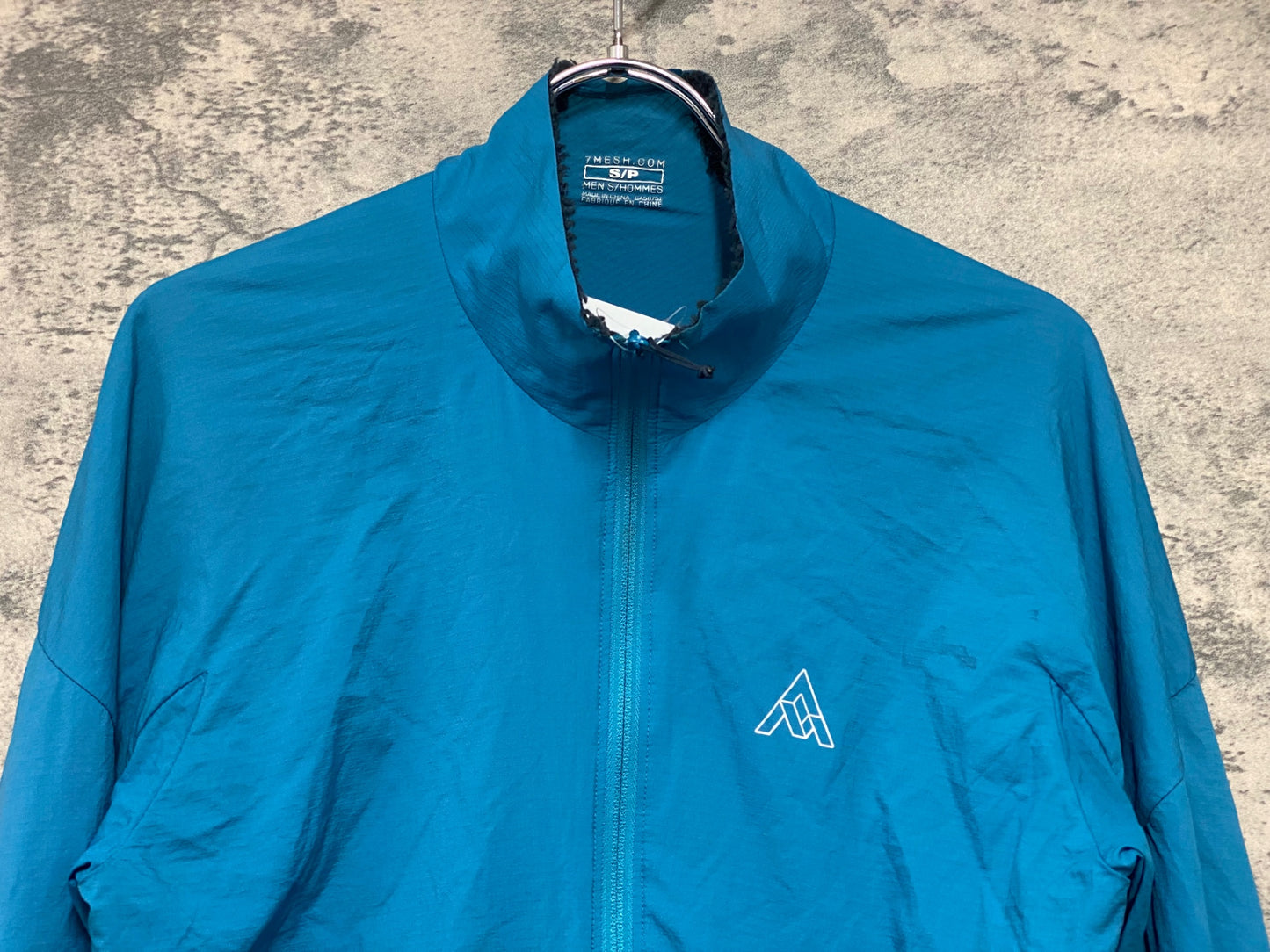 JA392 セブンメッシュ 7MESH 長袖 サイクルジャケット ターコイズブルー S 裏起毛