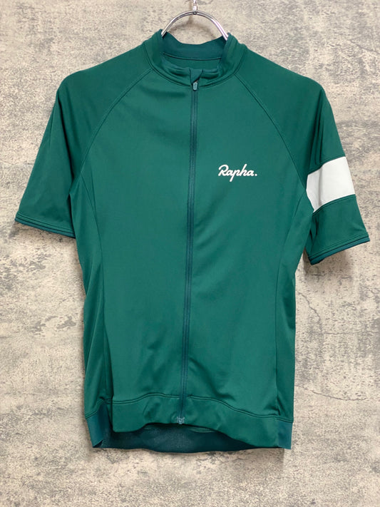 JB941 ラファ Rapha WOMEN'S CORE JERSEY 半袖 サイクルジャージ 緑 XS