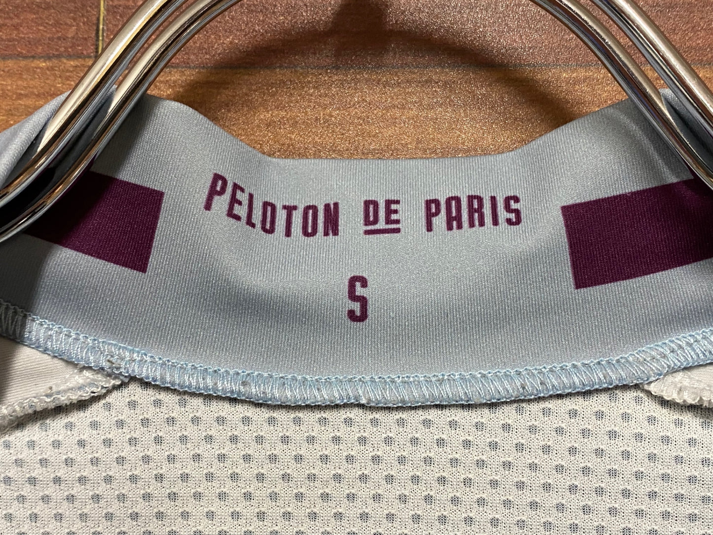 ID225 プロトンドパリ PELOTON DE PARIS Domestique 半袖 サイクルジャージ 水色 S