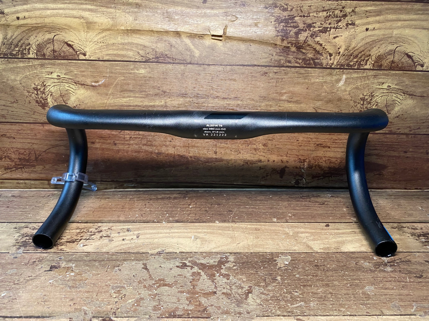 IN003 シマノ SHIMANO PRO PLT アルミ ドロップハンドル 黒 Φ31.8 エンドC-C380mm