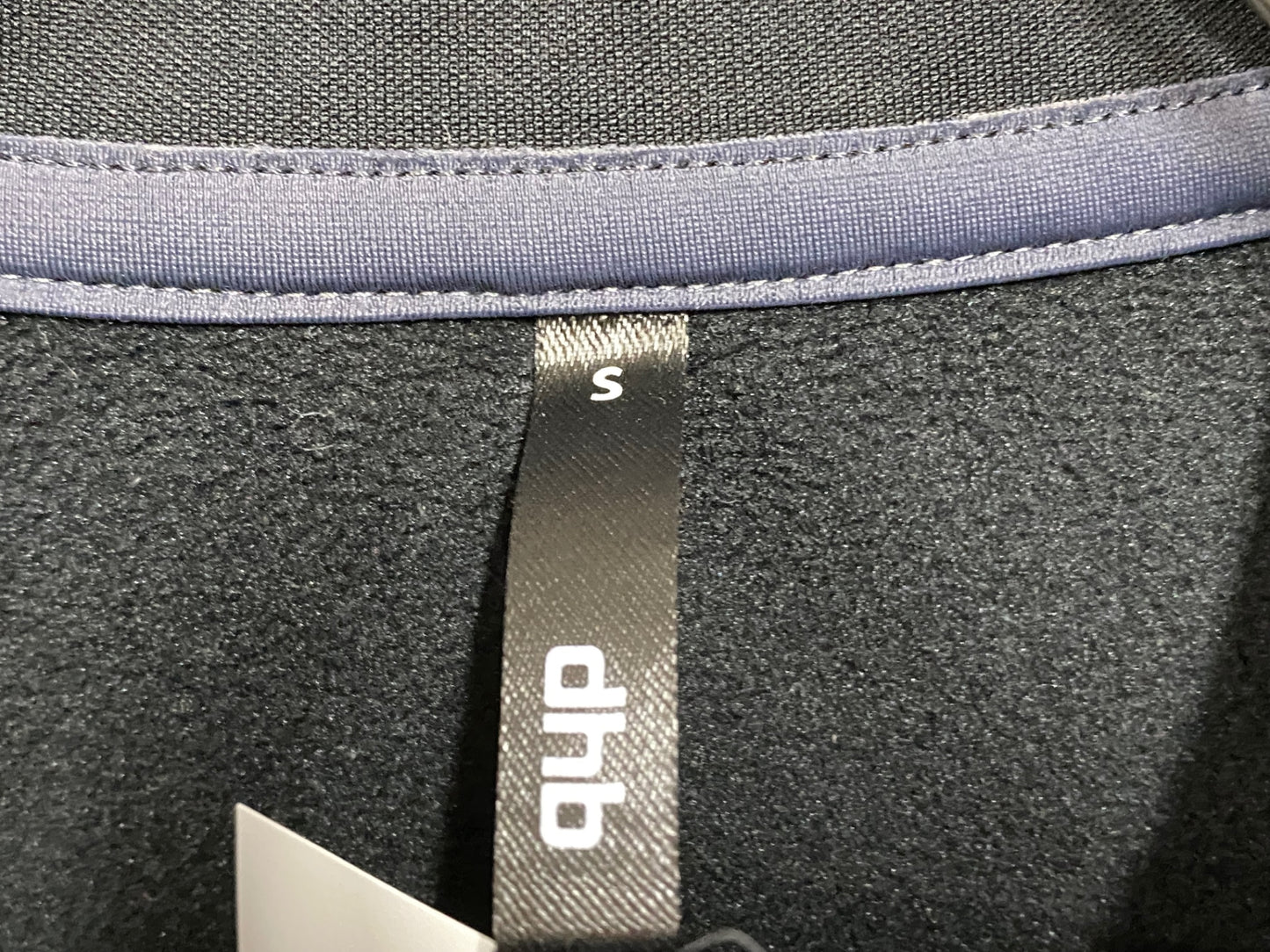 IQ604 dhb 長袖 サイクルジャージ 黒 S 裏起毛