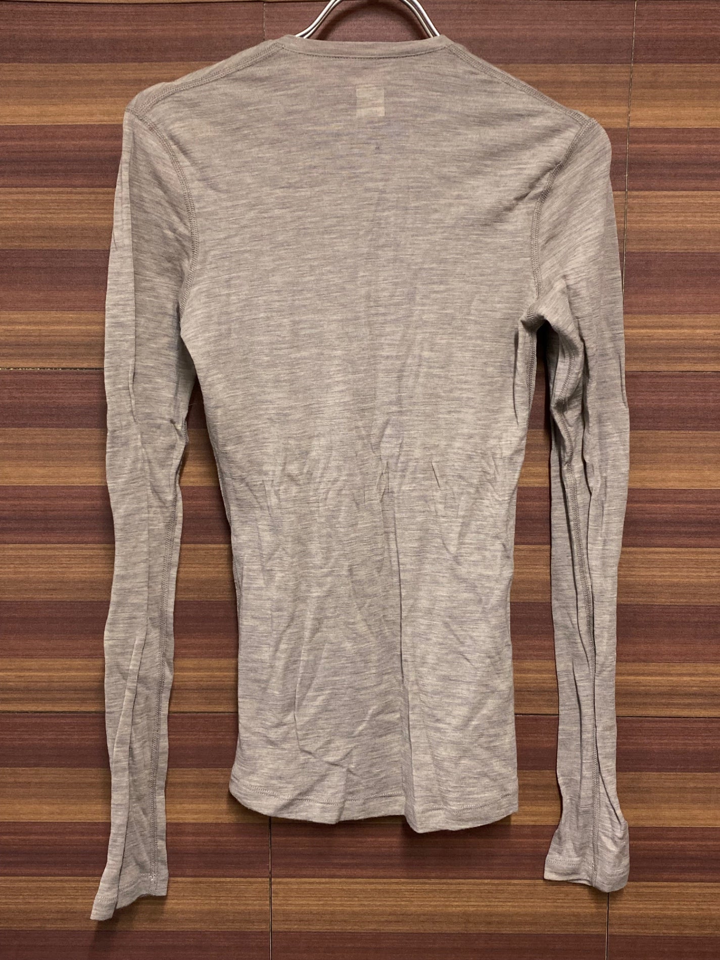 IR471 ラファ Rapha WOMEN'S MERINO BASE LAYER 長袖 べースレイヤー 薄茶 S