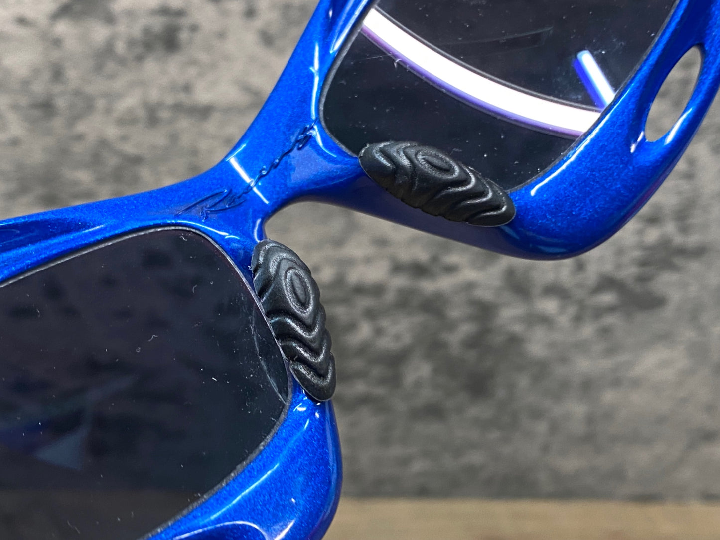 IN459 オークリー OAKELY RACING JACKET サングラス アイウェア 青