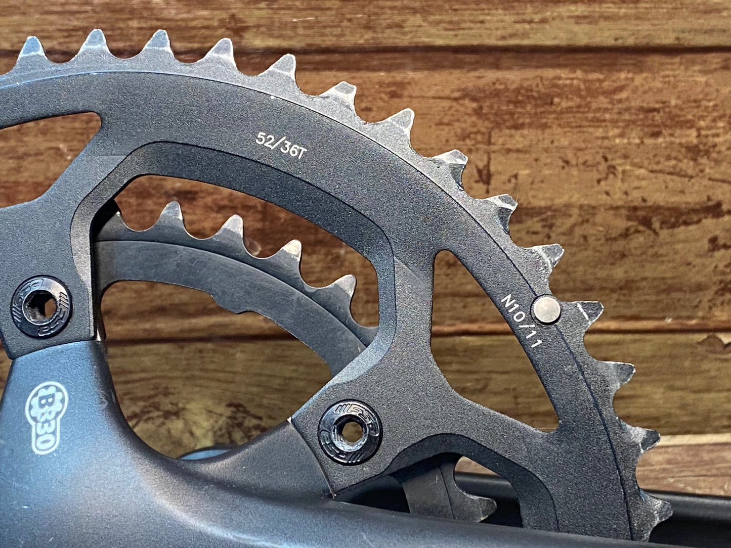 II688 FSA オメガ OMEGA クランクセット 170mm 52/36T BB30