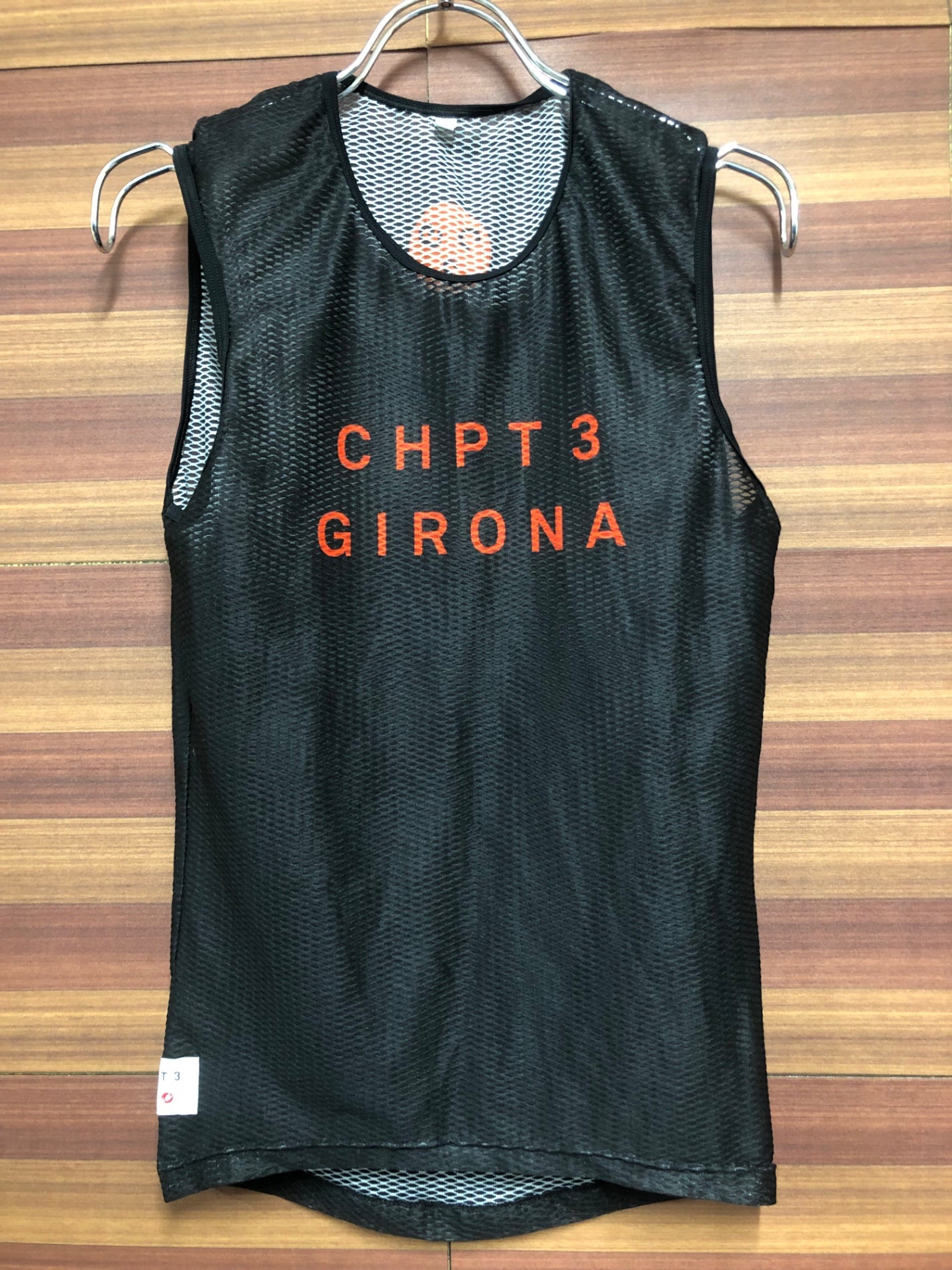 IL127 カステリ CASTELLI CHPT3 ノースリーブ ベースレイヤー 黒 S