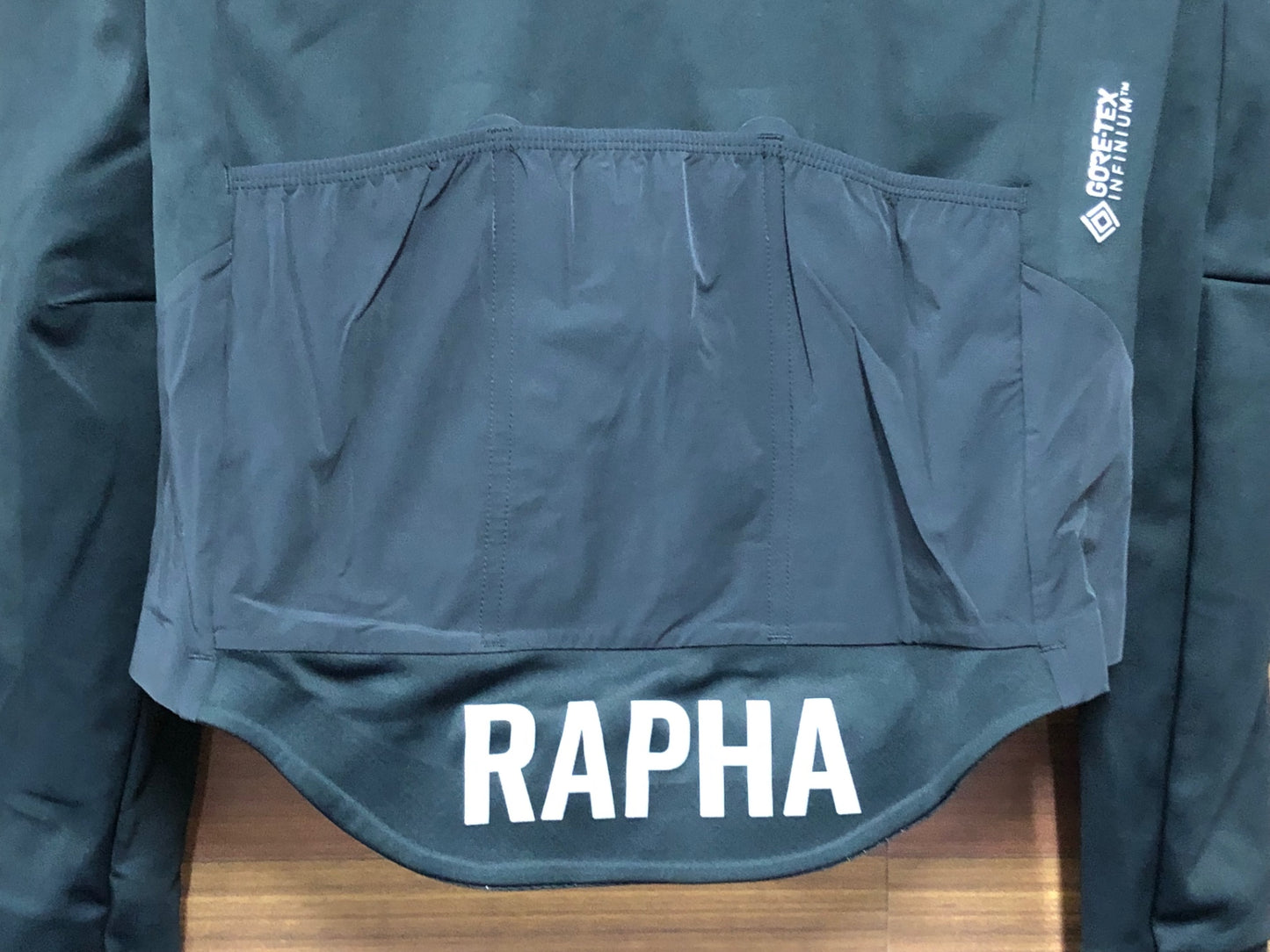 IT651 ラファ Rapha PRO TEAM LONG SLEEVE INFINIUM JERSEY 長袖 サイクルジャケット 黒 S GORE-TEX