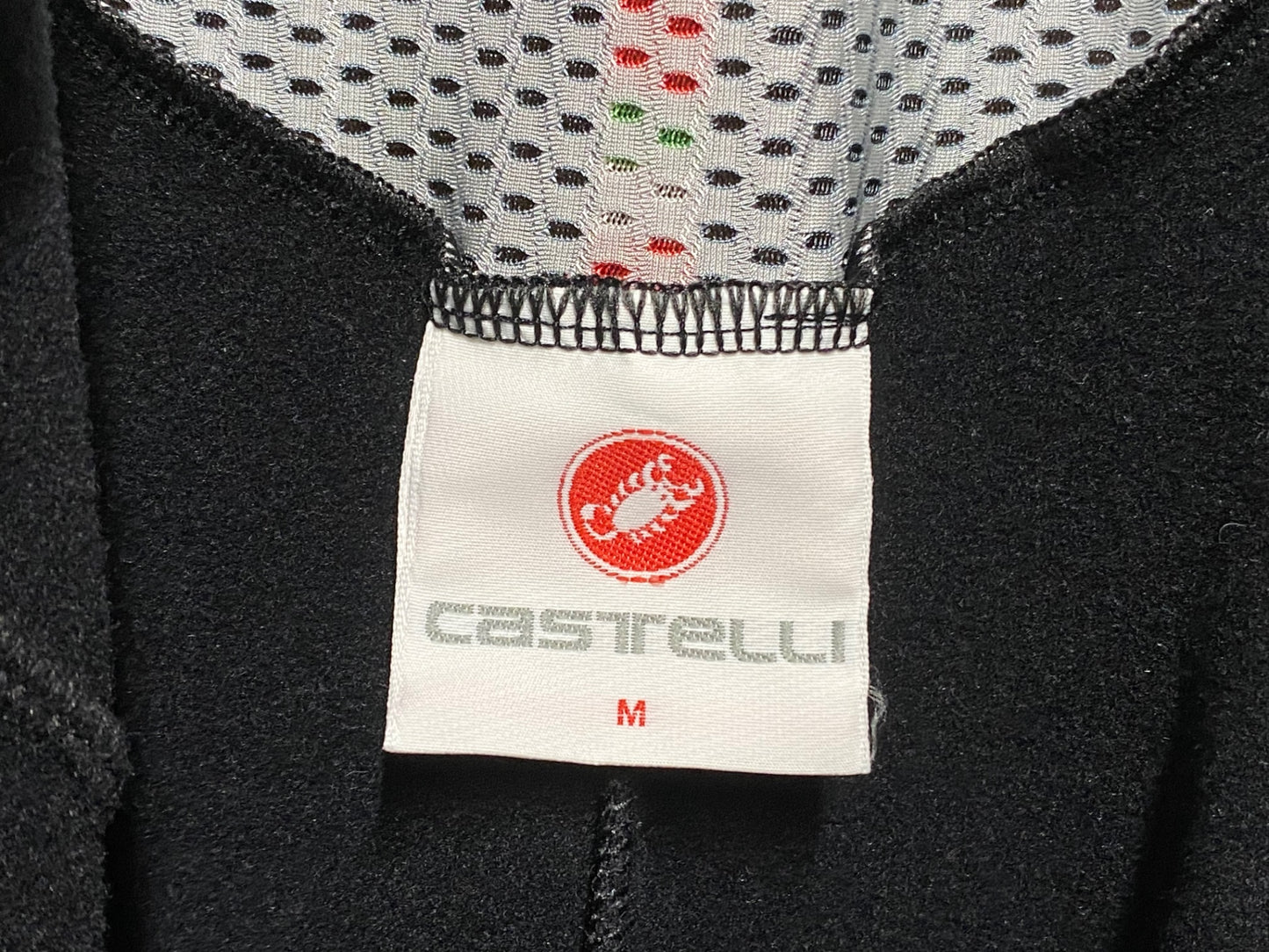 IH560 カステリ CASTELLI ビブタイツ 黒 M 裏起毛