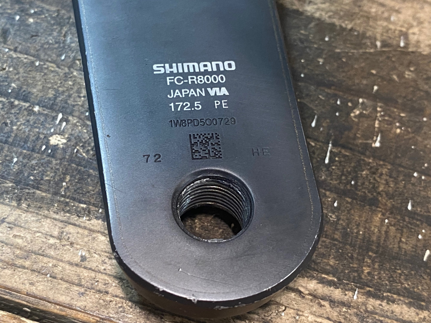 IT902 シマノ SHIMANO アルテグラ ULTEGRA FC-R8000 クランクセット 172.5mm 52/36T ※点検済み