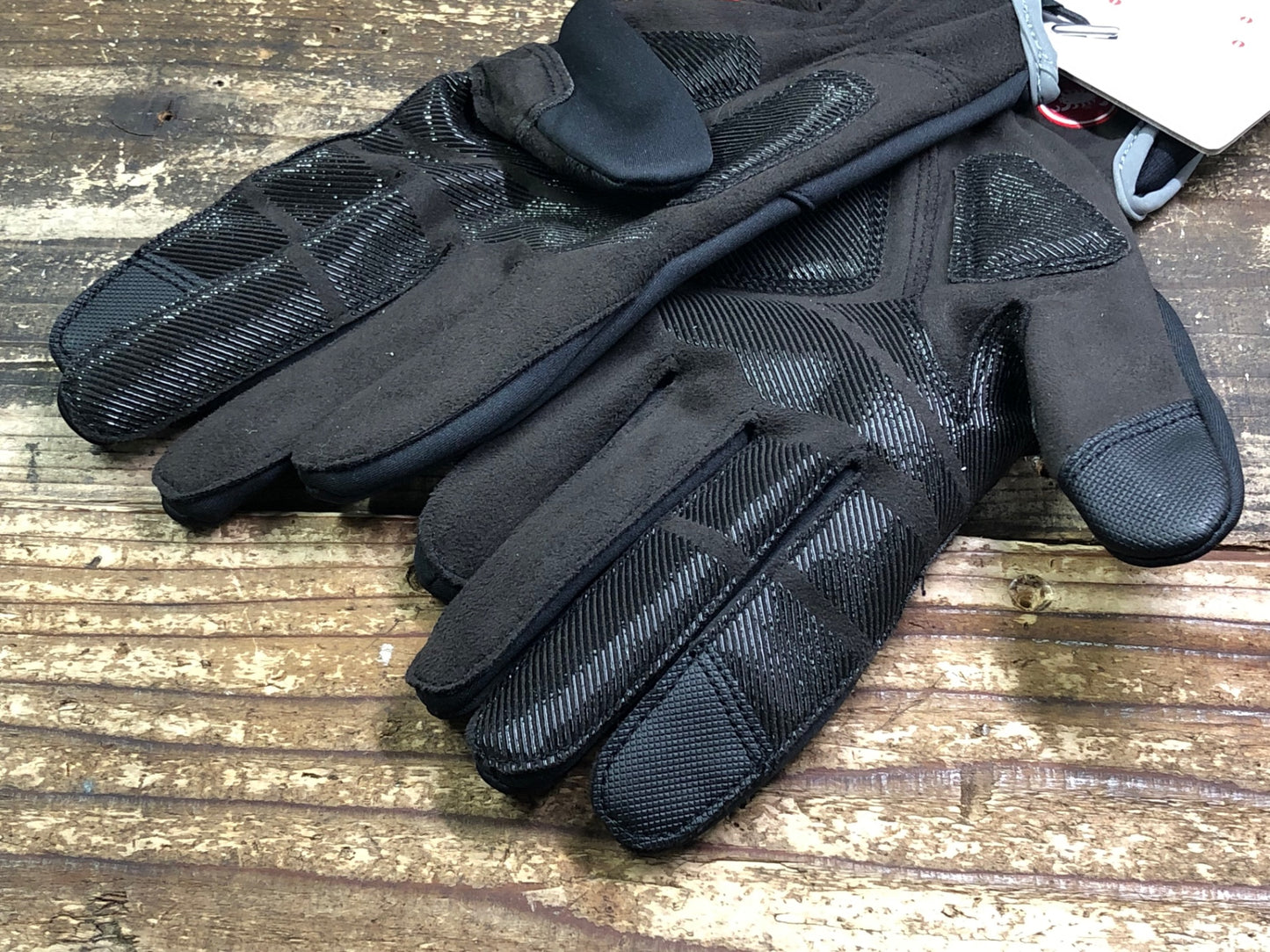 IV954 カステリ CASTELLI SCALDA PRO グローブ 黒 L 裏起毛