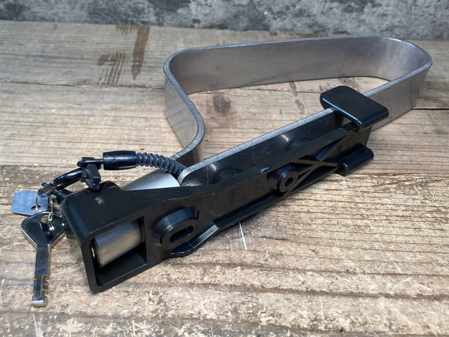 IF952 タイガーロック TIGR LOCK ミニ MINI チタン製 軽量自転車ロック 鍵 フレームマウント付き