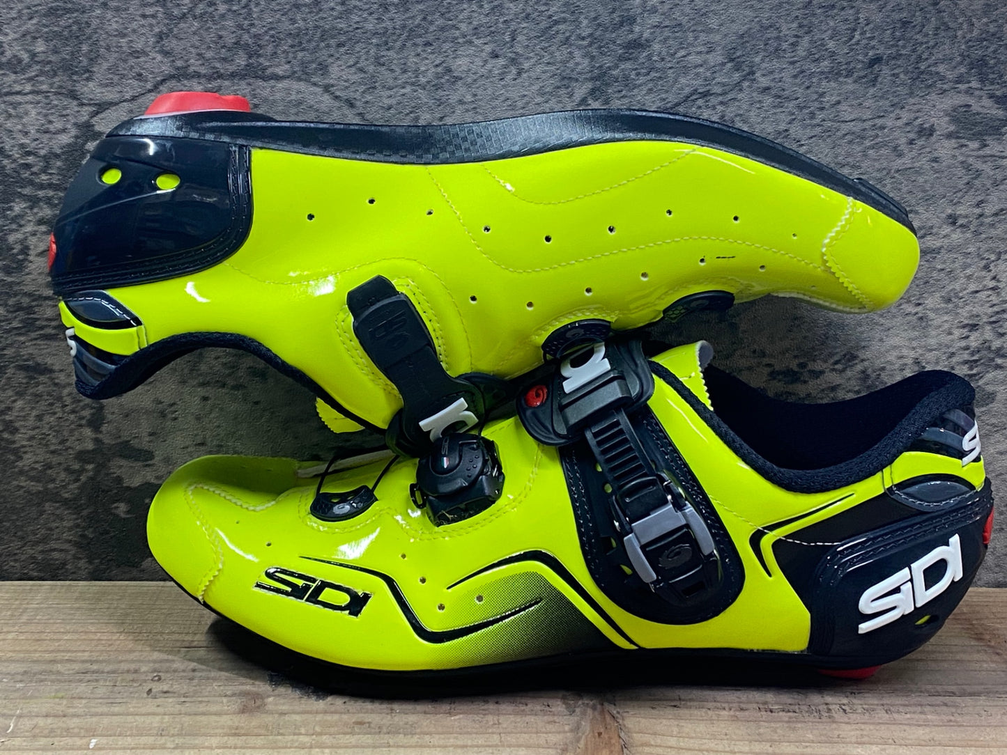 IQ034 シディ SIDI KAOS ビンディングシューズ ネオンイエロー EU44
