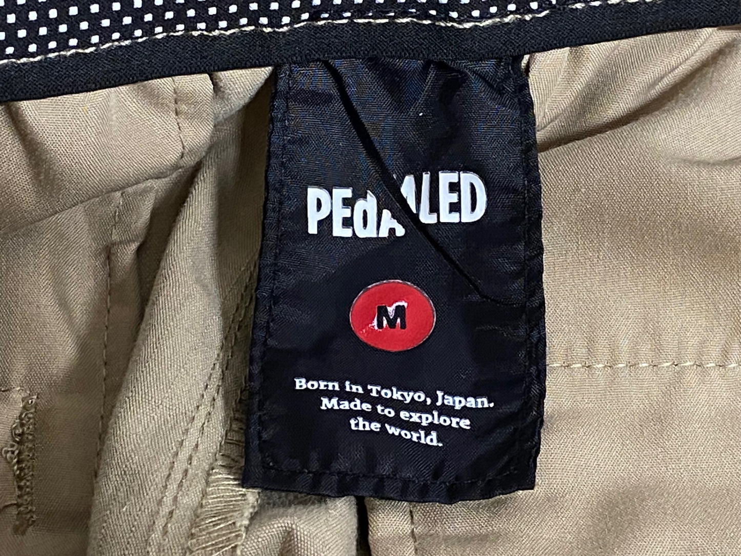 JA545 ペダレッド PEdALED サイクルパンツ ショートパンツ ベージュ M