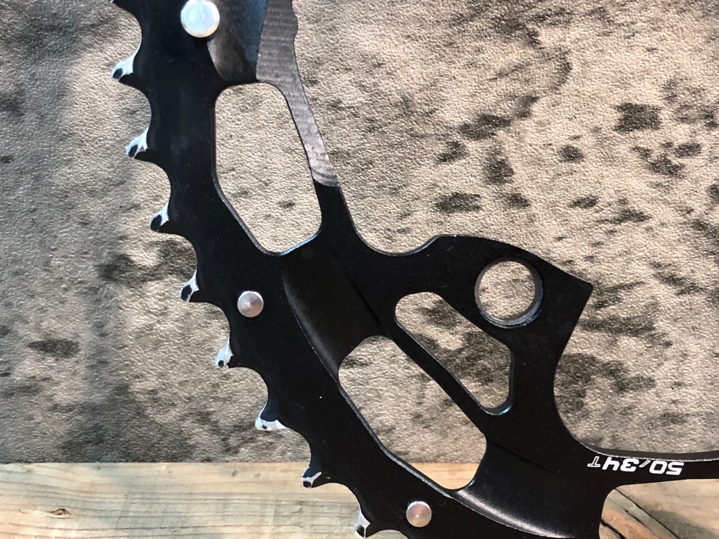 IW848 リデア RIDEA R4-9 チェーンリングセット 50/34T