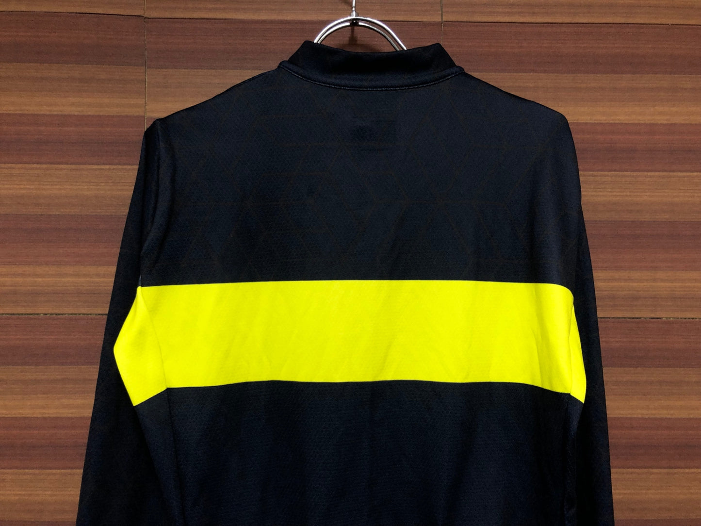 IN337 シマノ SHIMANO 裏起毛 長袖 サイクルジャージ 紺 L