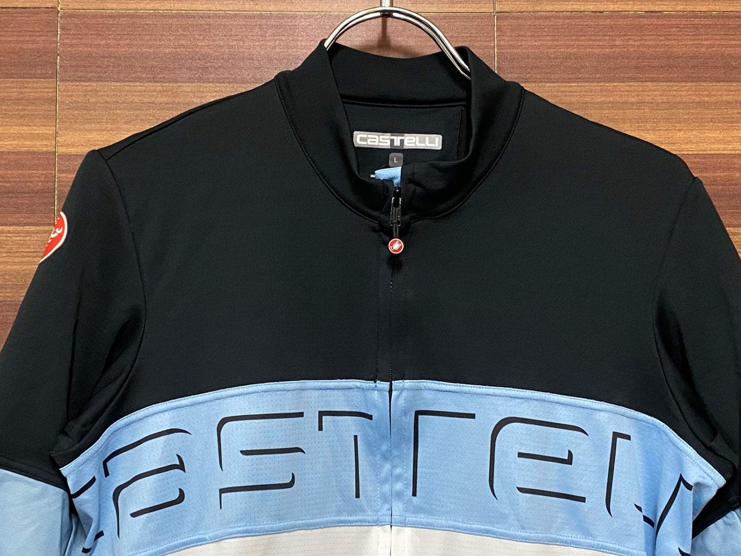 IF956 カステリ CASTELLI 半袖 サイクルジャージ L タグカット済