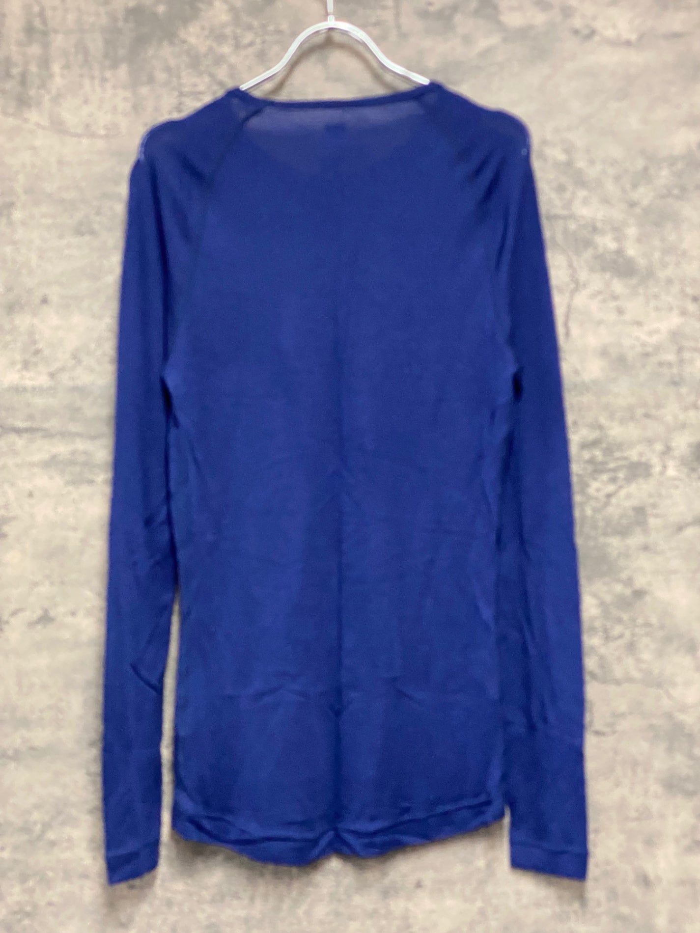 JC048 ラファ Rapha MERINO BASE LAYER LONG SLEEVE 長袖 べースレイヤー ネイビー M