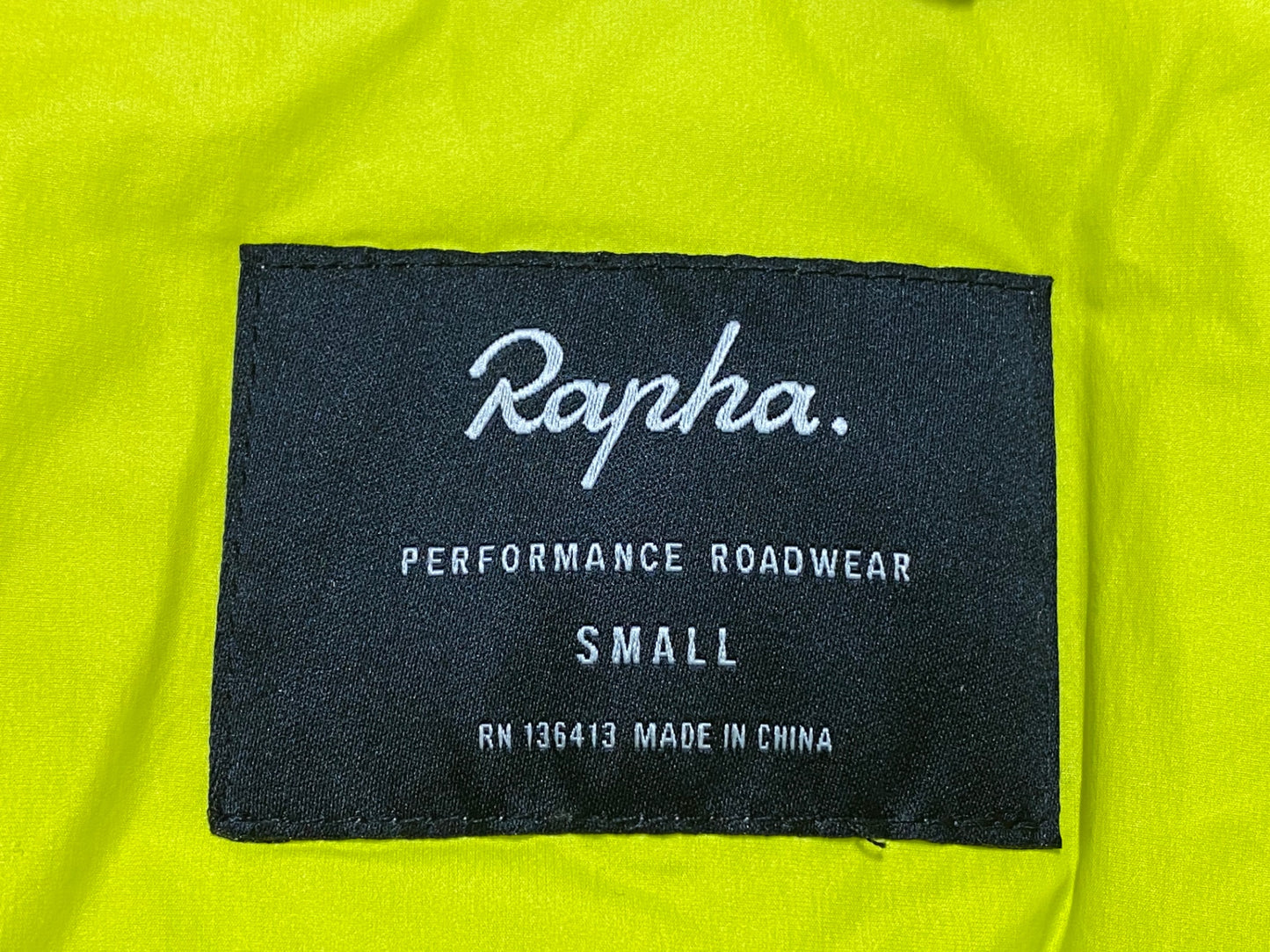 II630 ラファ Rapha TRANSFER GILET ジレ ダウンベスト 黄 S