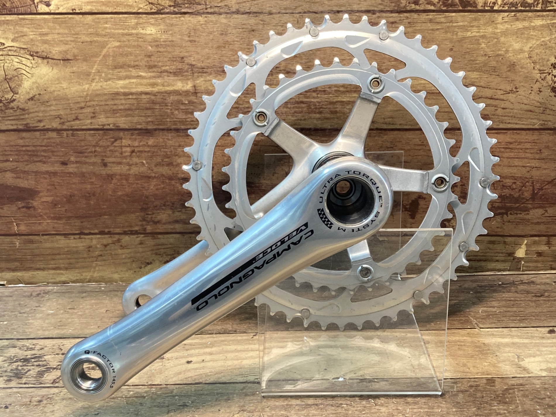 IJ694 カンパニョーロ CAMPAGNOLO ヴェローチェ VELOCE クランクセット シルバー 53/39T 170mm ウルトラト –  BICI AMORE EQ STORE