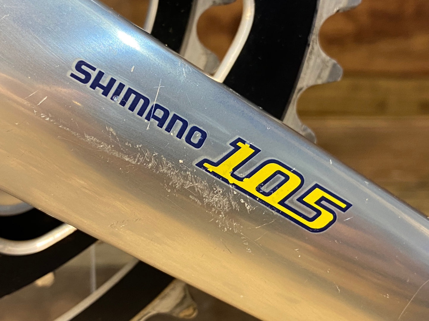 HY289 シマノ SHIMANO 105 FC-5500 右クランク 162.5mm 48/38T STRONGLIGHT