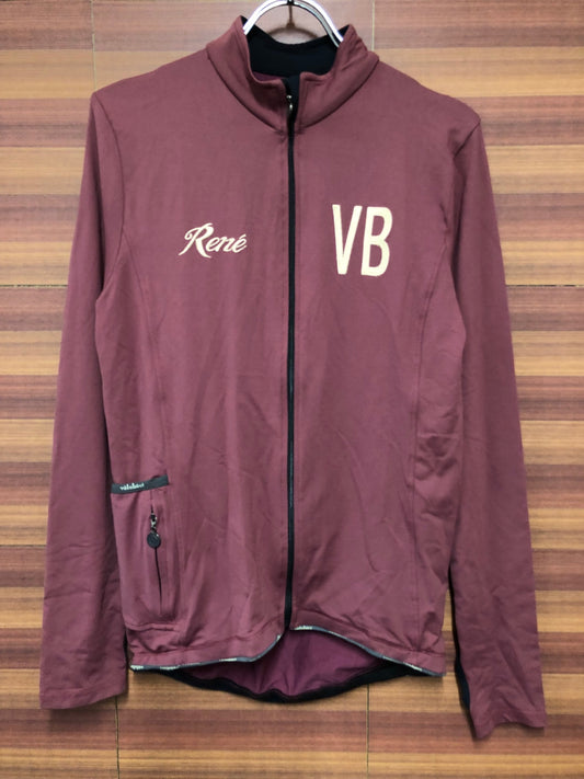 IL979 ヴェロビチ VELOBICI Rene 長袖サイクルジャージ バーガンディー PRO VR1 4