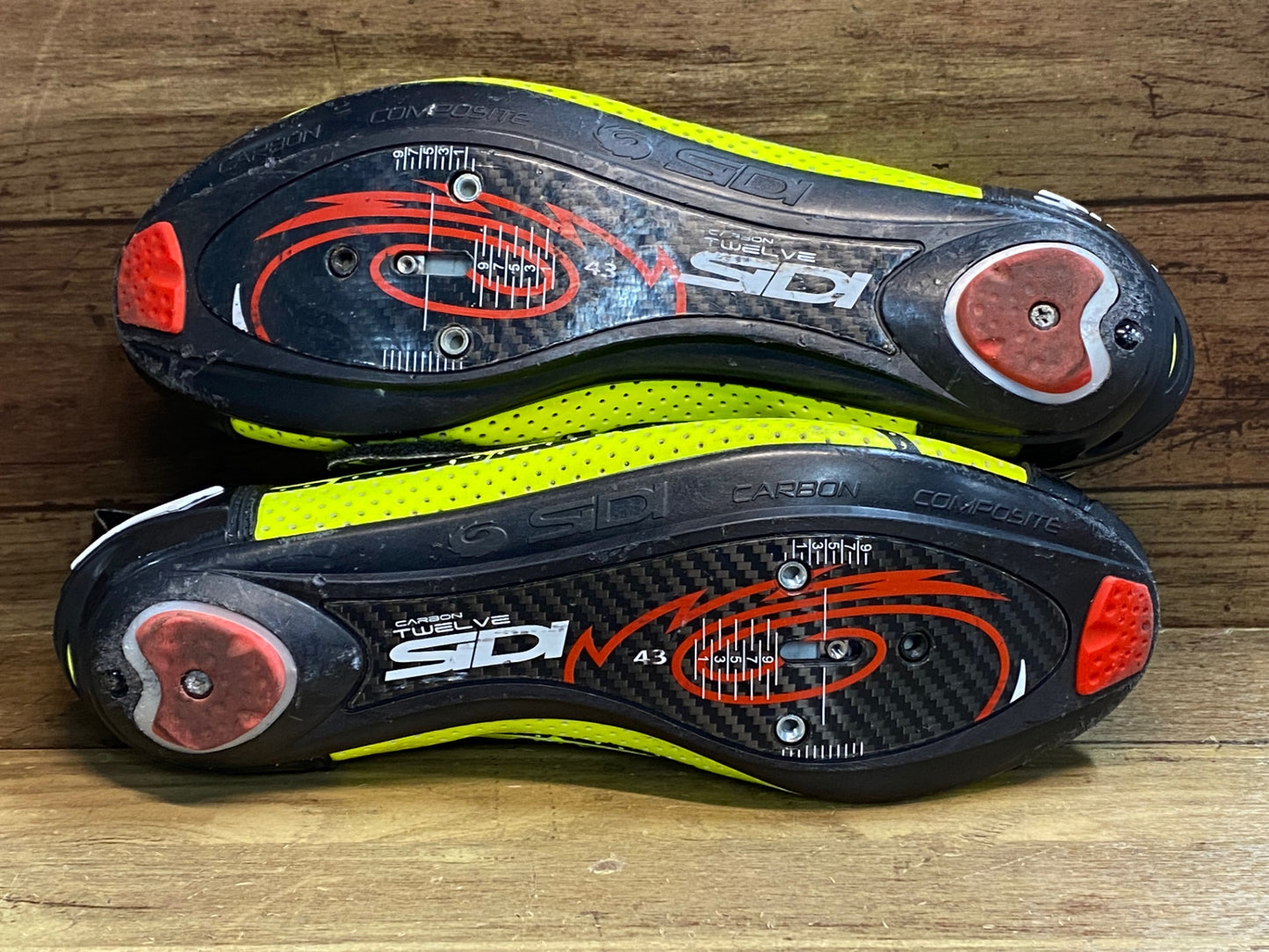 IJ006 シディ SIDI T4 ビンディングシューズ SPD-SL 黄 EU43