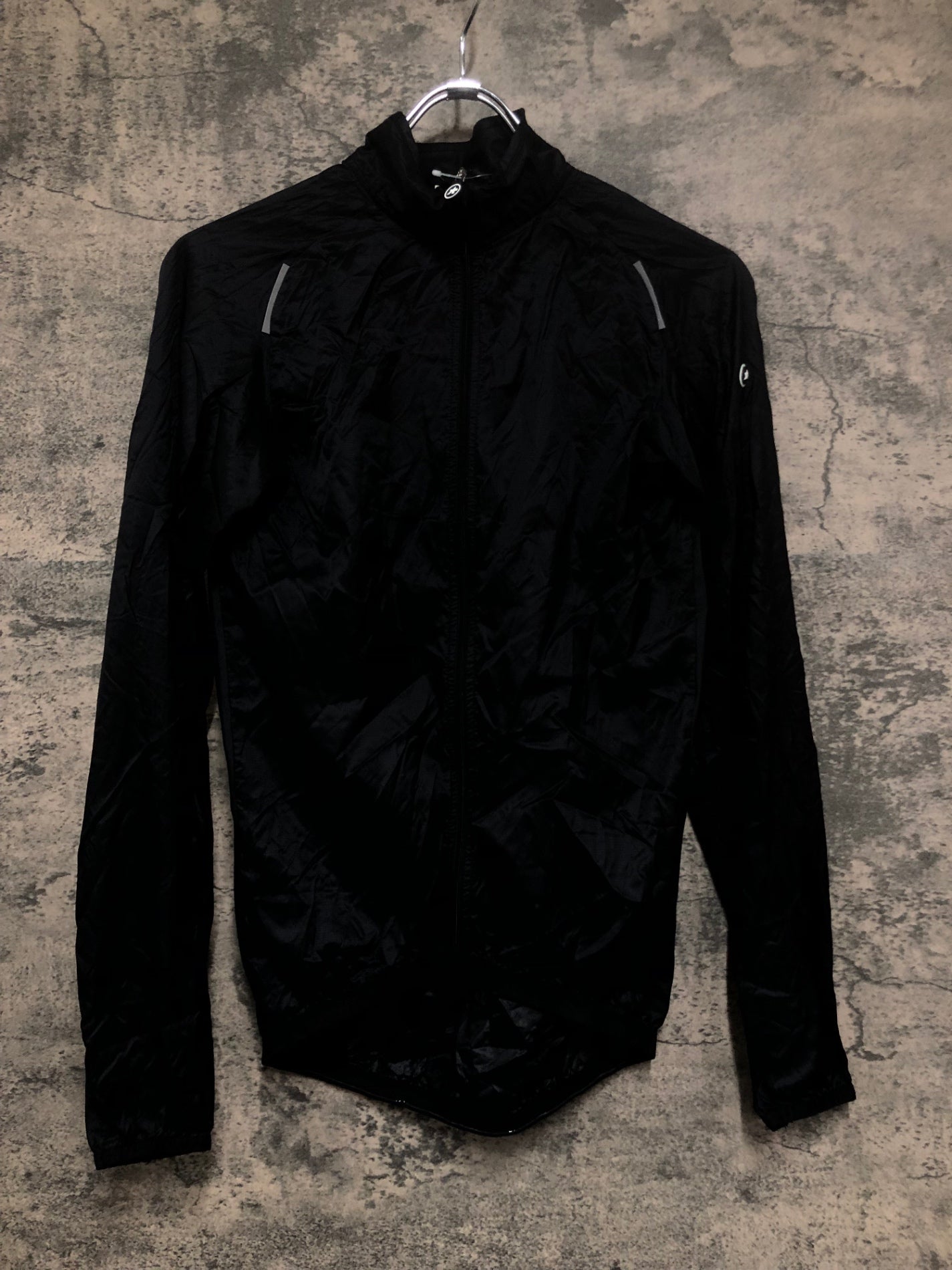 IX044 アソス assos MILLE GT Wind JACKET Black Series 長袖 ウィンドブレーカー 黒 XS