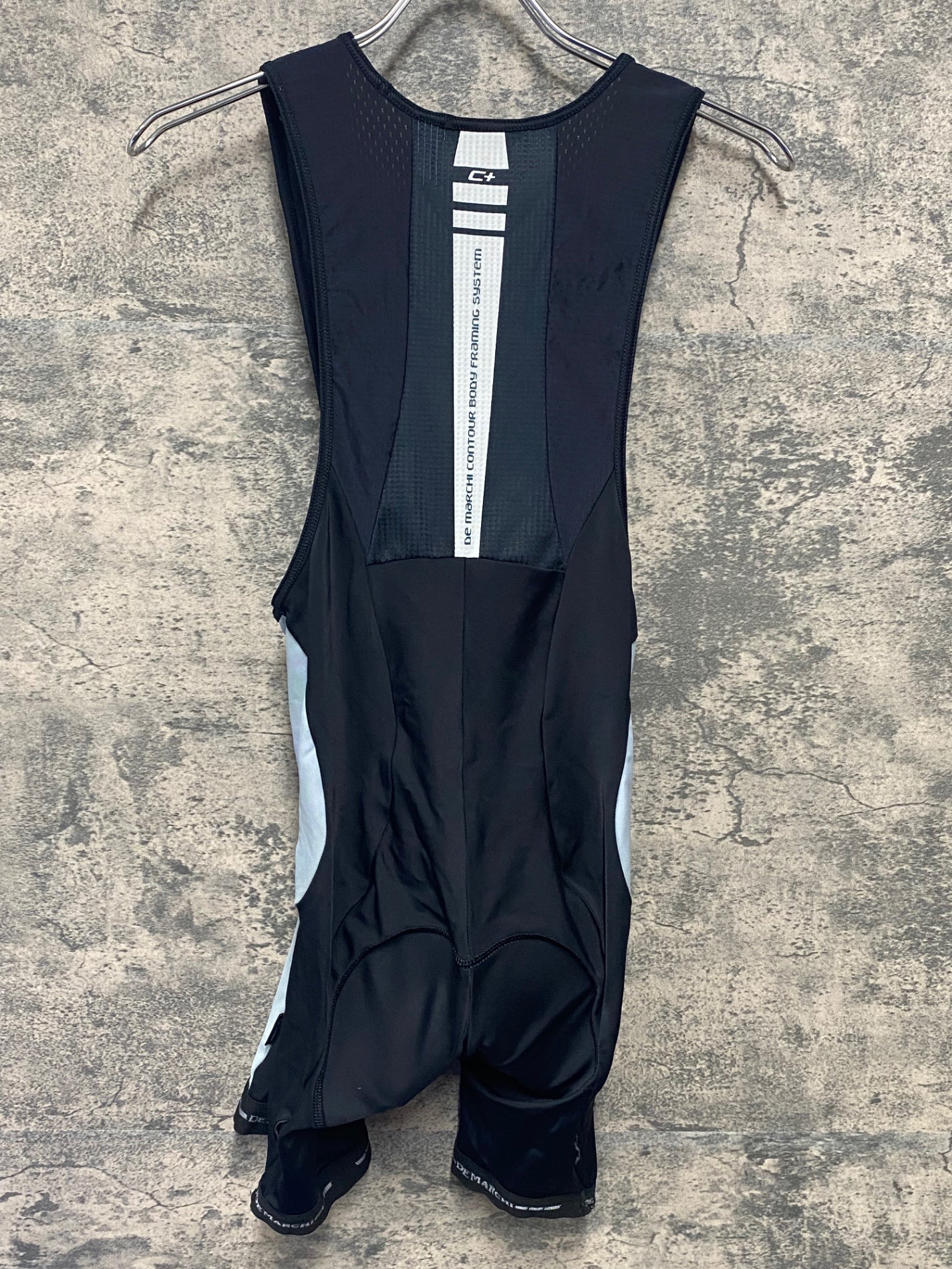 IY490 デマルキ DE MARCHI ビブショーツ 黒 Mサイズ