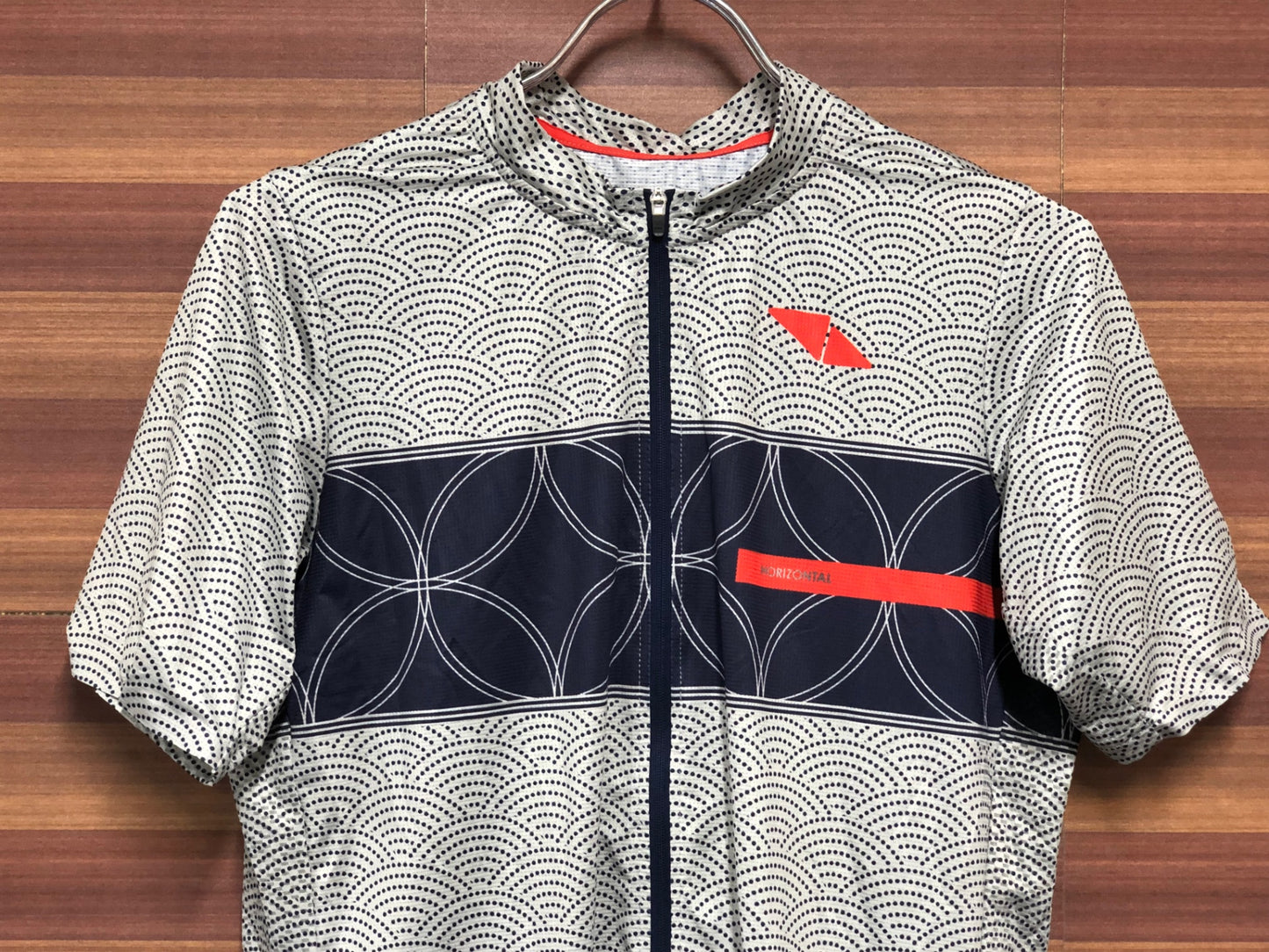 IN413 ホリゾンタル HORIZONTAL 半袖サイクルジャージ 和柄 XL