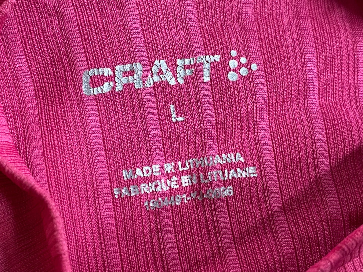 IT066 クラフト CRAFT 長袖 ベースレイヤー 紫 L