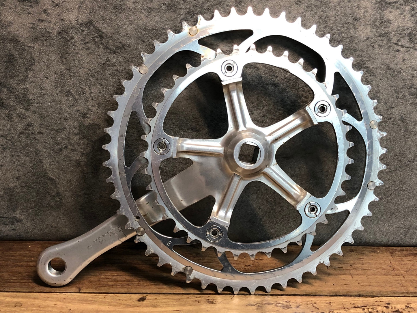 IK969 シマノ SHIMANO デュラエース DURA-ACE FC-7410 右クランク 53/39T 170mm ネジ山つぶれ