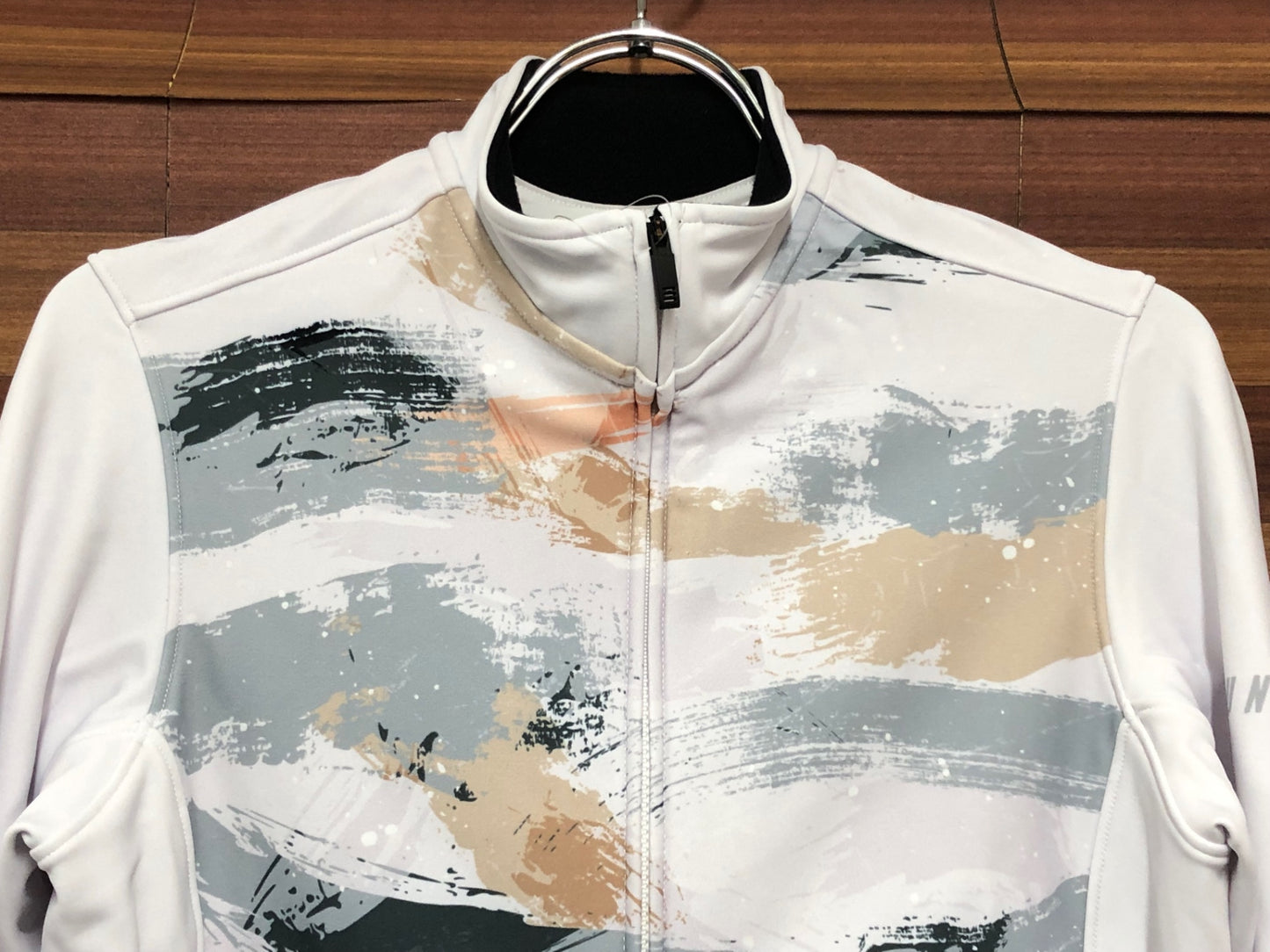 IS757 サンボルト SUNVOLT 長袖 サイクルジャージ 紫 紺 M 裏起毛