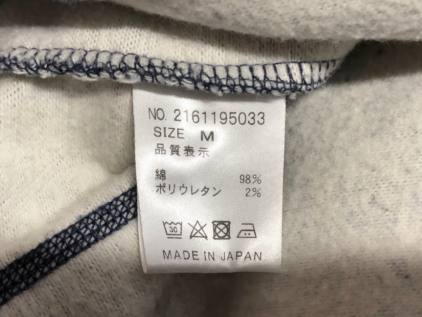 IT755 リンプロジェクト rin project 長袖 パーカー ネイビー M 裏起毛