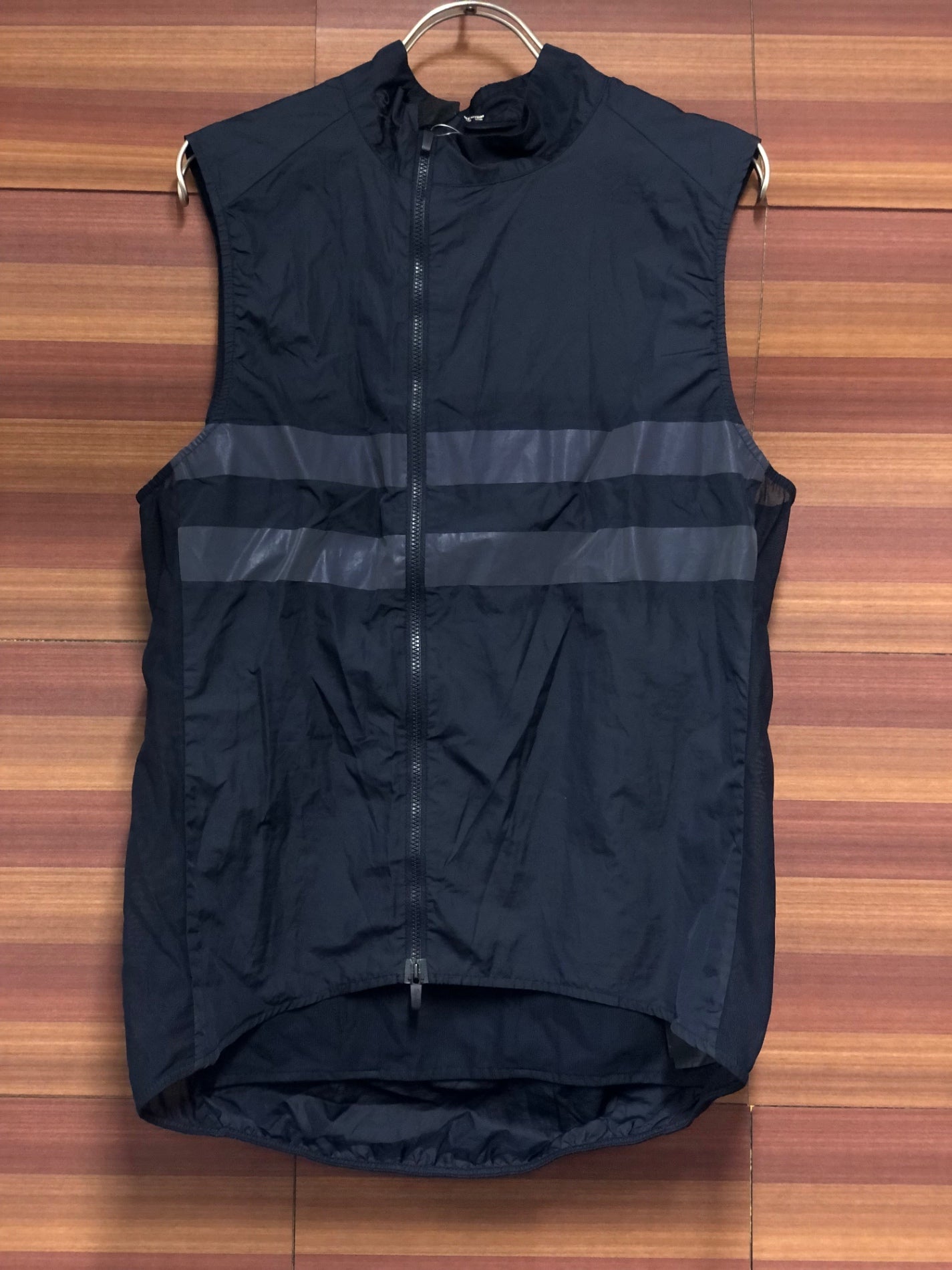 IT040 ラファ Rapha BREVET REFLECTIVE GILET ジレ サイクルベスト 黒 M