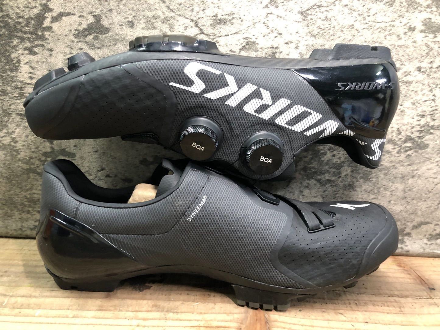 IS355 スペシャライズド SPECIALIZED エスワークス S-WORKS RECON ビンディングシューズ 黒 EU42.5