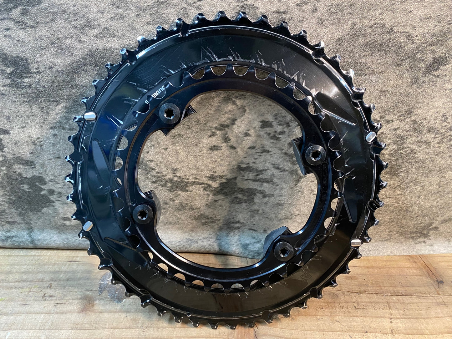 IS571 シマノ SHIMANO デュラエース DURA-ACE FC-R9270 チェーンリングセット 50-34T