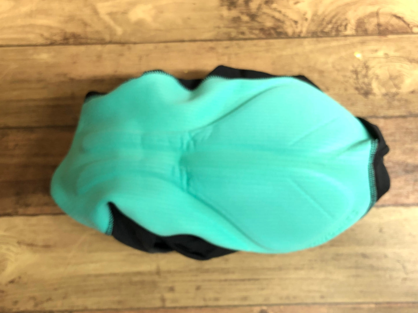 IM081 THC Productions BURN BAN ビブショーツ 黒 M ※ロゴヒビ、ほつれ