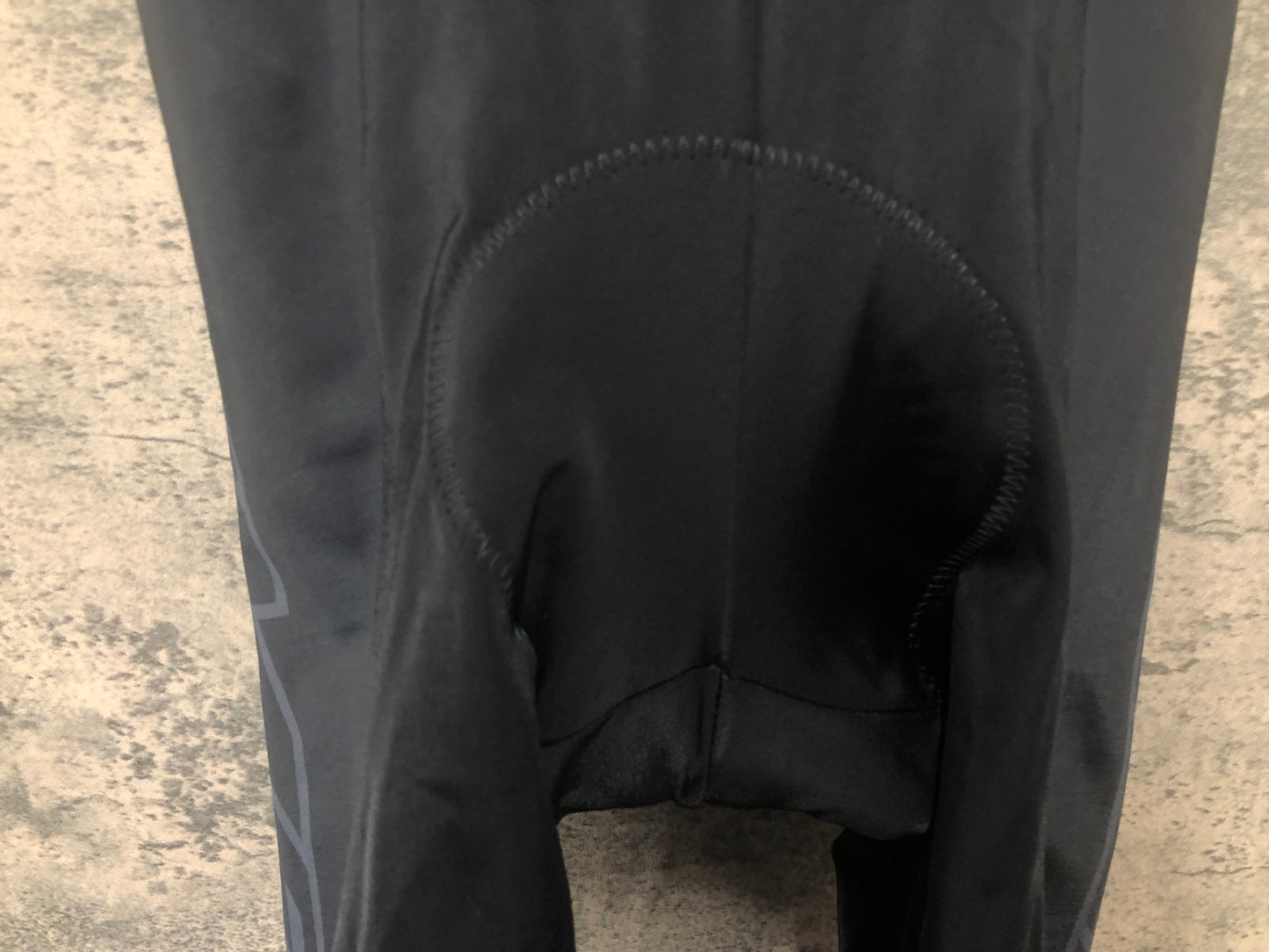 IW572 タイム TIME ビブタイツ 黒赤 S ※ほつれ有