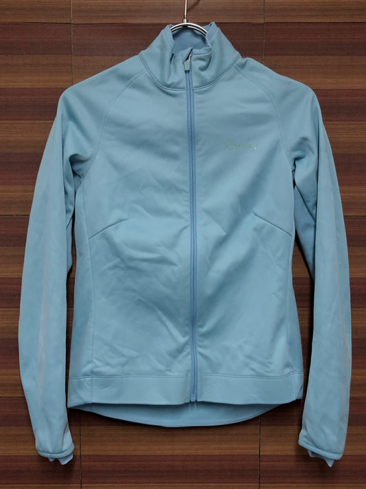 IO911 ラファ Rapha WOMEN'S CORE WINTER JACKET 長袖 サイクルジャケット 水色 XS 裏起毛 レディース